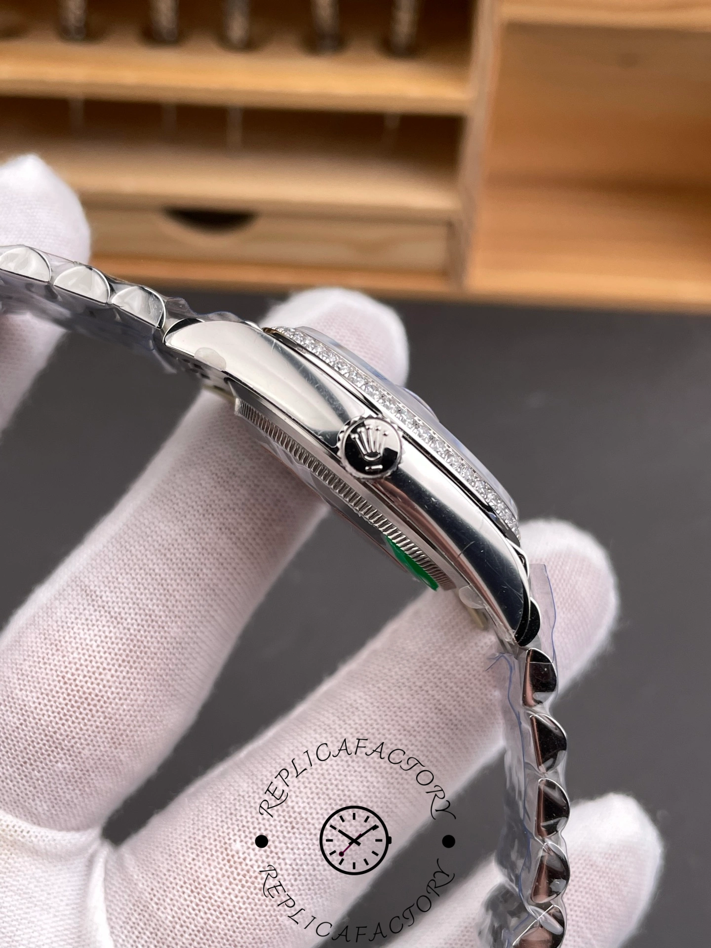 Rolex Datejust 36 White Gold & Diamonds m126284rbr 0055