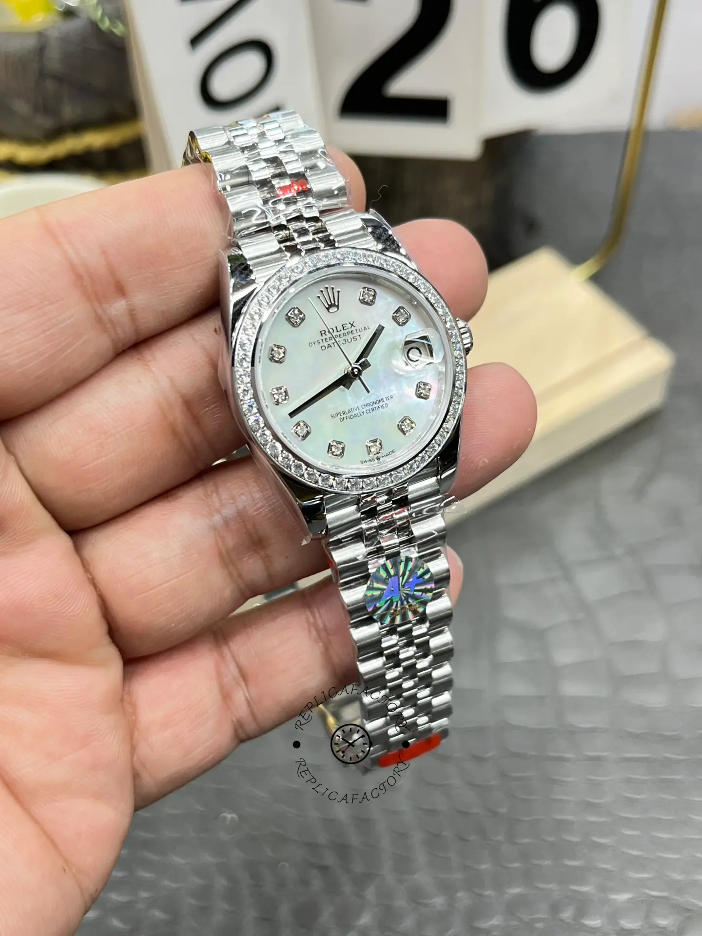 Rolex Datejust 31mm MOP Dial 278384RBR-0008 1:1 Clone Automatic Watch