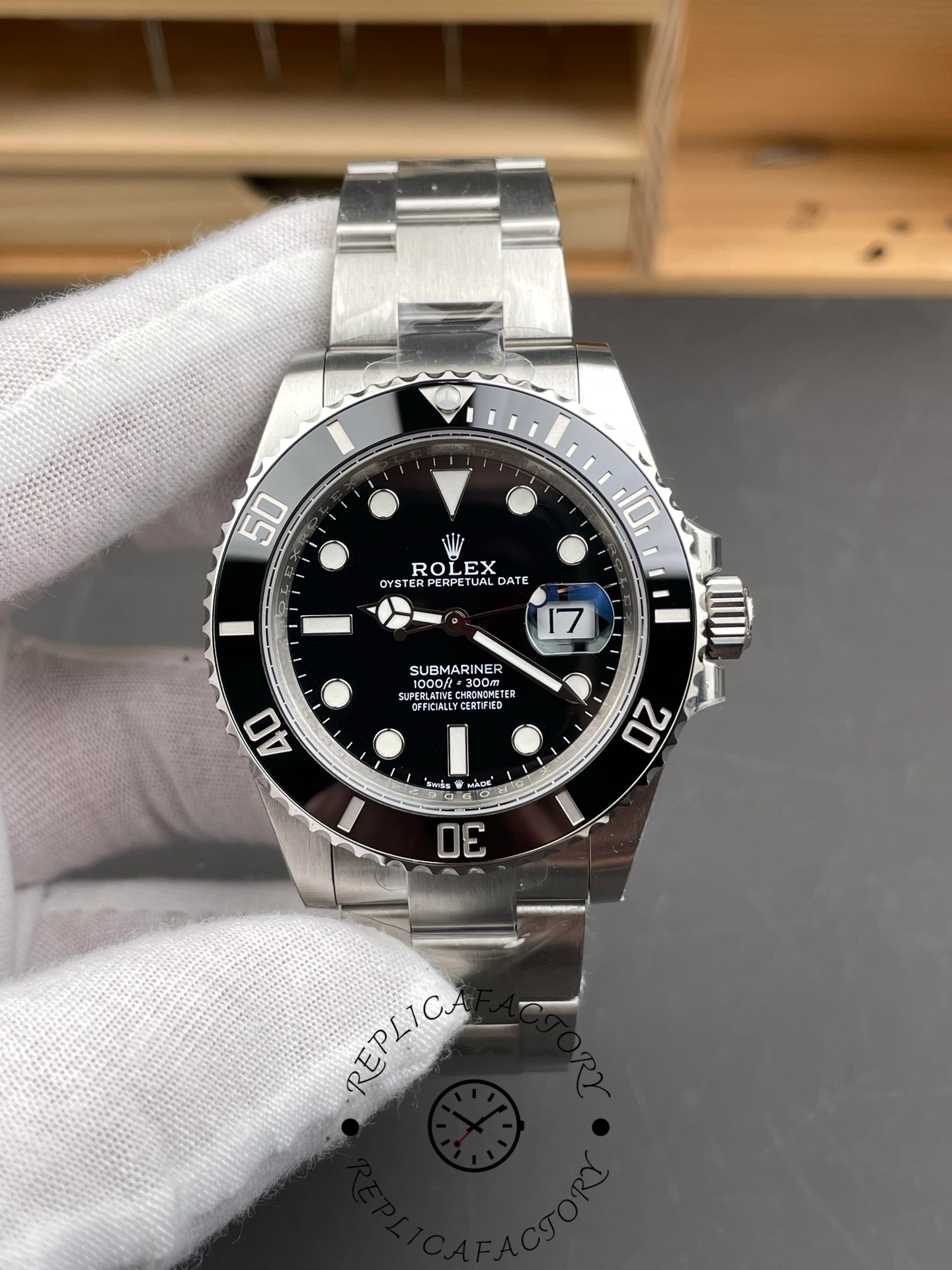 Rolex Submariner 126610LN 0001 Stainless steel Black Dial 41mm Mens Replica Watch