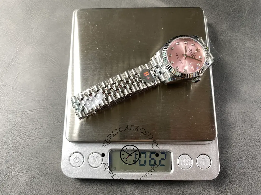Rolex Datejust 31 Pink Dial Diamonds Jubilee 278274 0032 Women's Watch