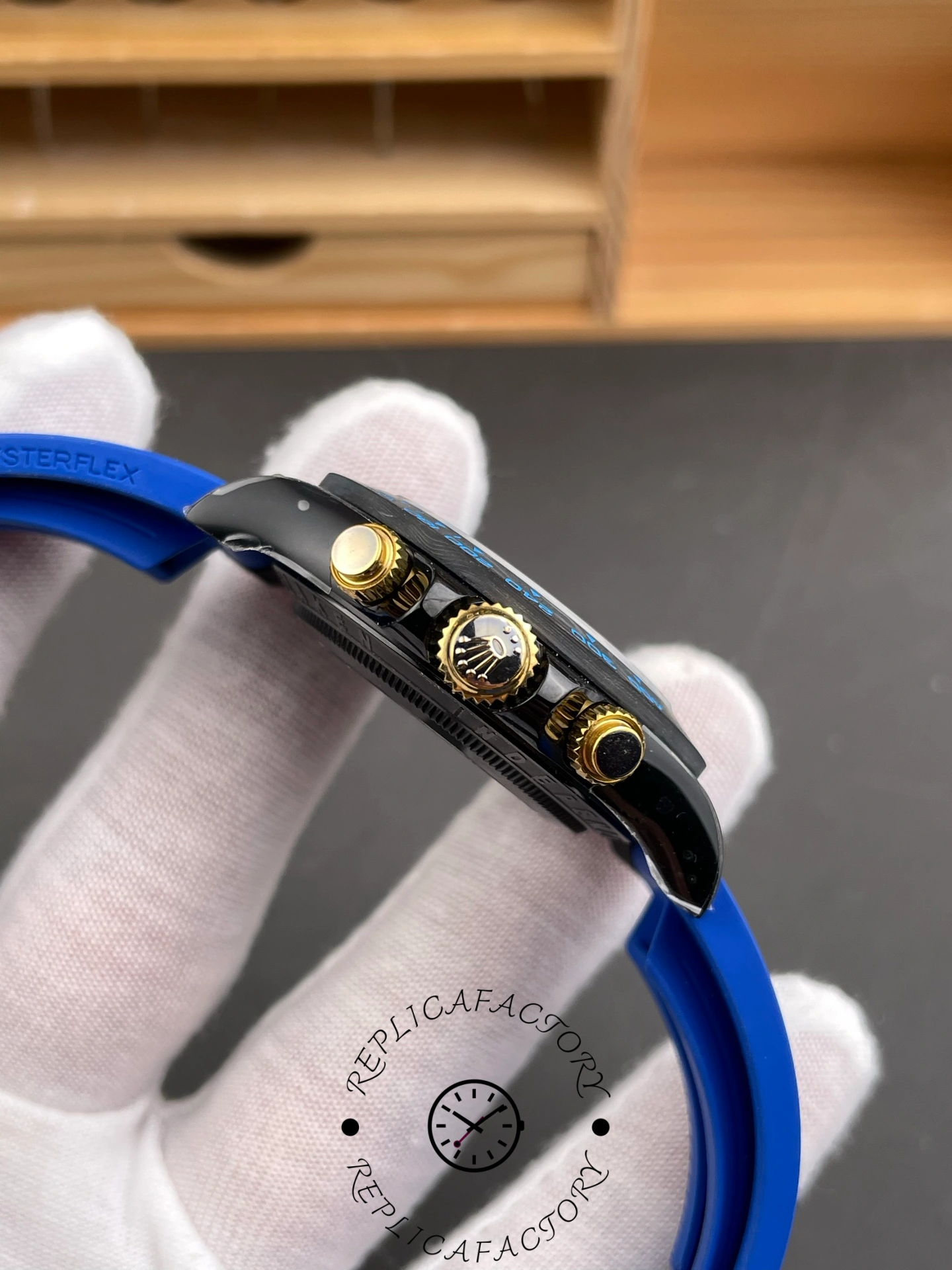 Rolex Cosmogrpah Daytona Blue Skeleton Carbon 40mm 116500LN