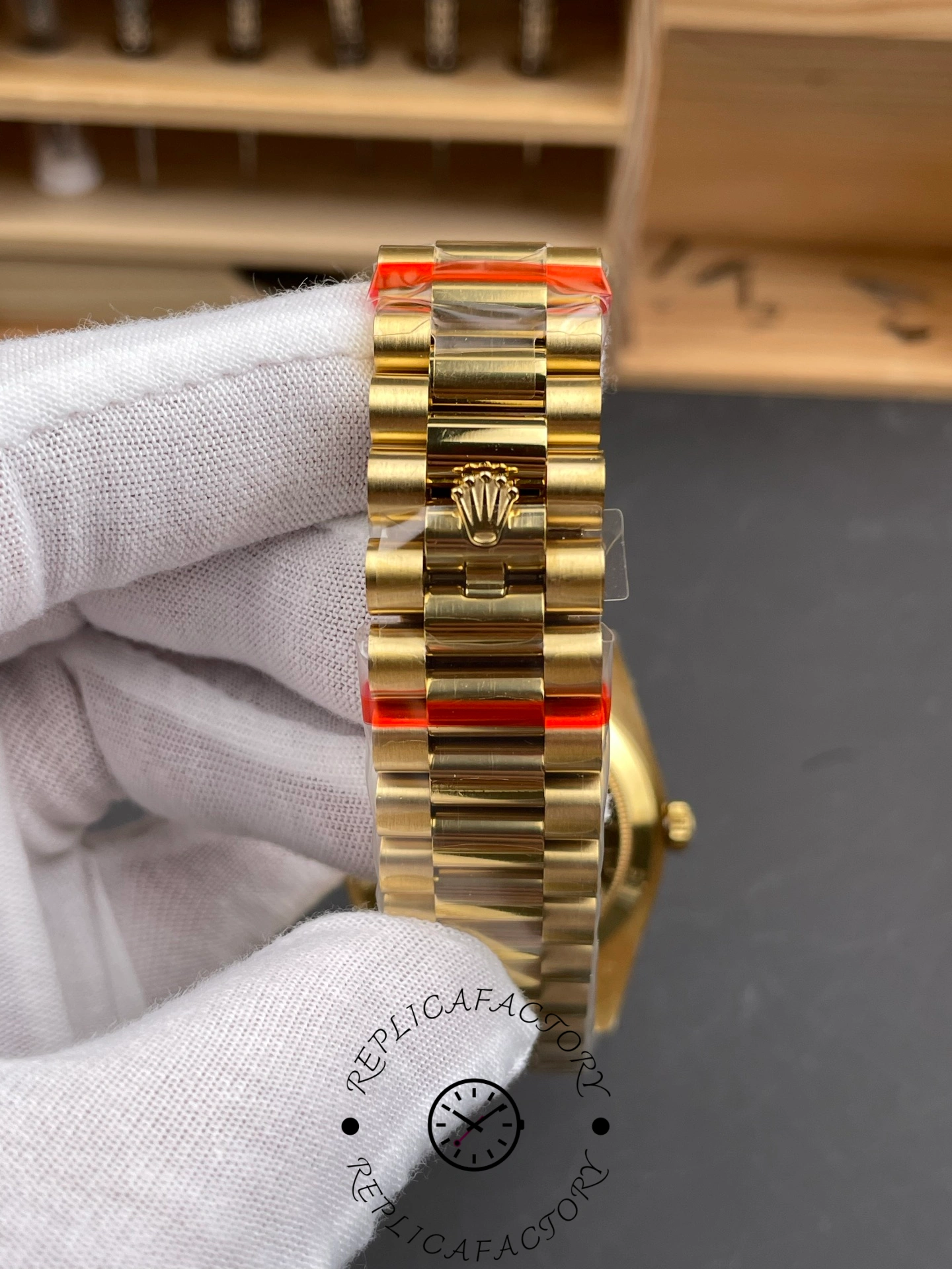 Rolex Day-Date 228398TBR 0041 Diamond Bezel 40mm