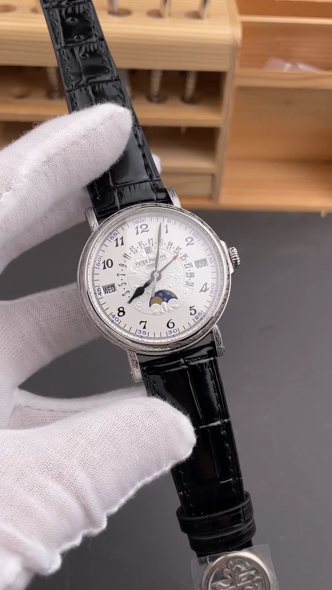 Patek Philippe Grand Complications 5160 500G 001 38mm Unisex Replica Watch