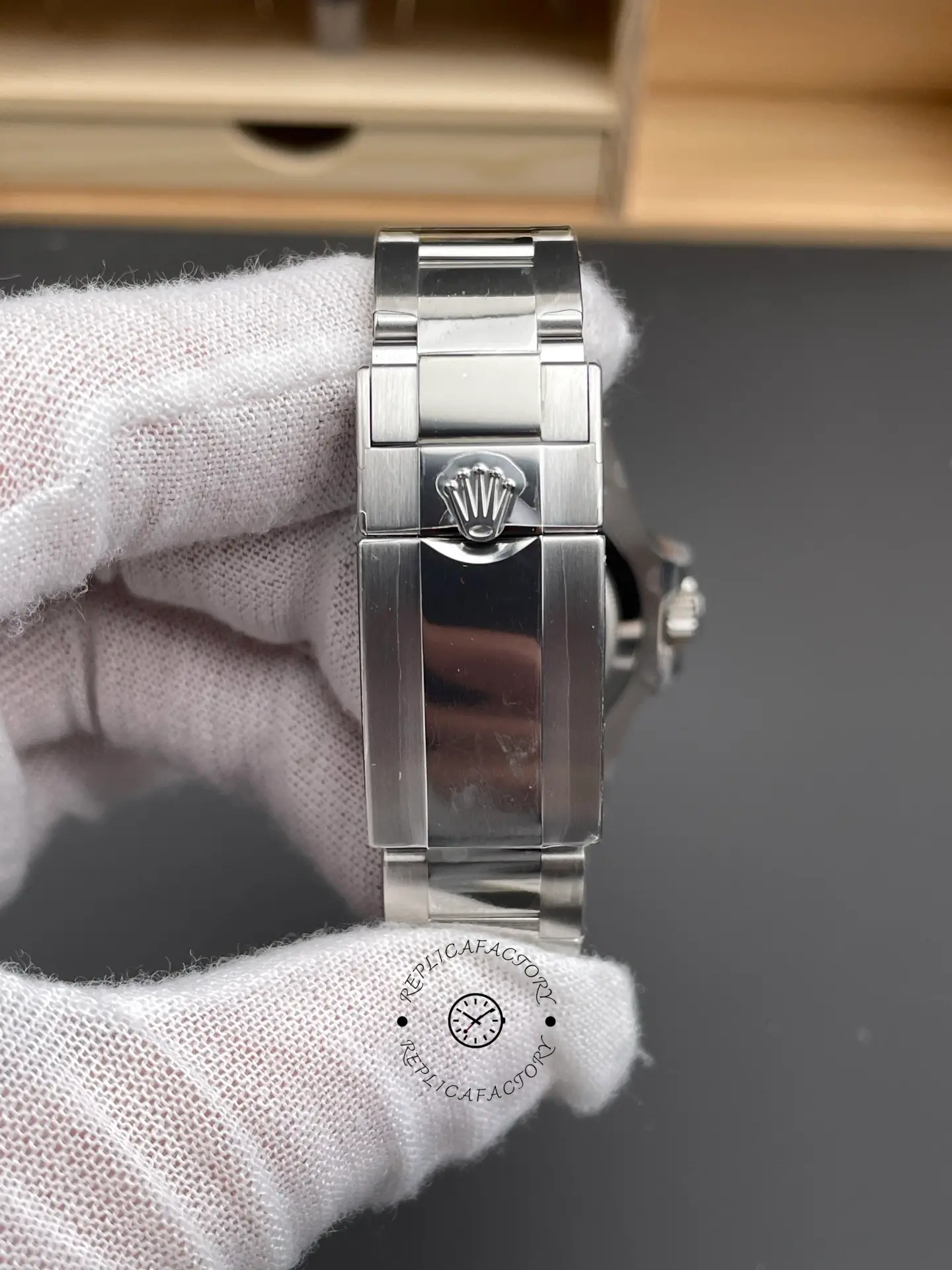 Rolex GMT-Master II 126719BLRO White Gold Blue Dial 40mm Mens Replica Watch