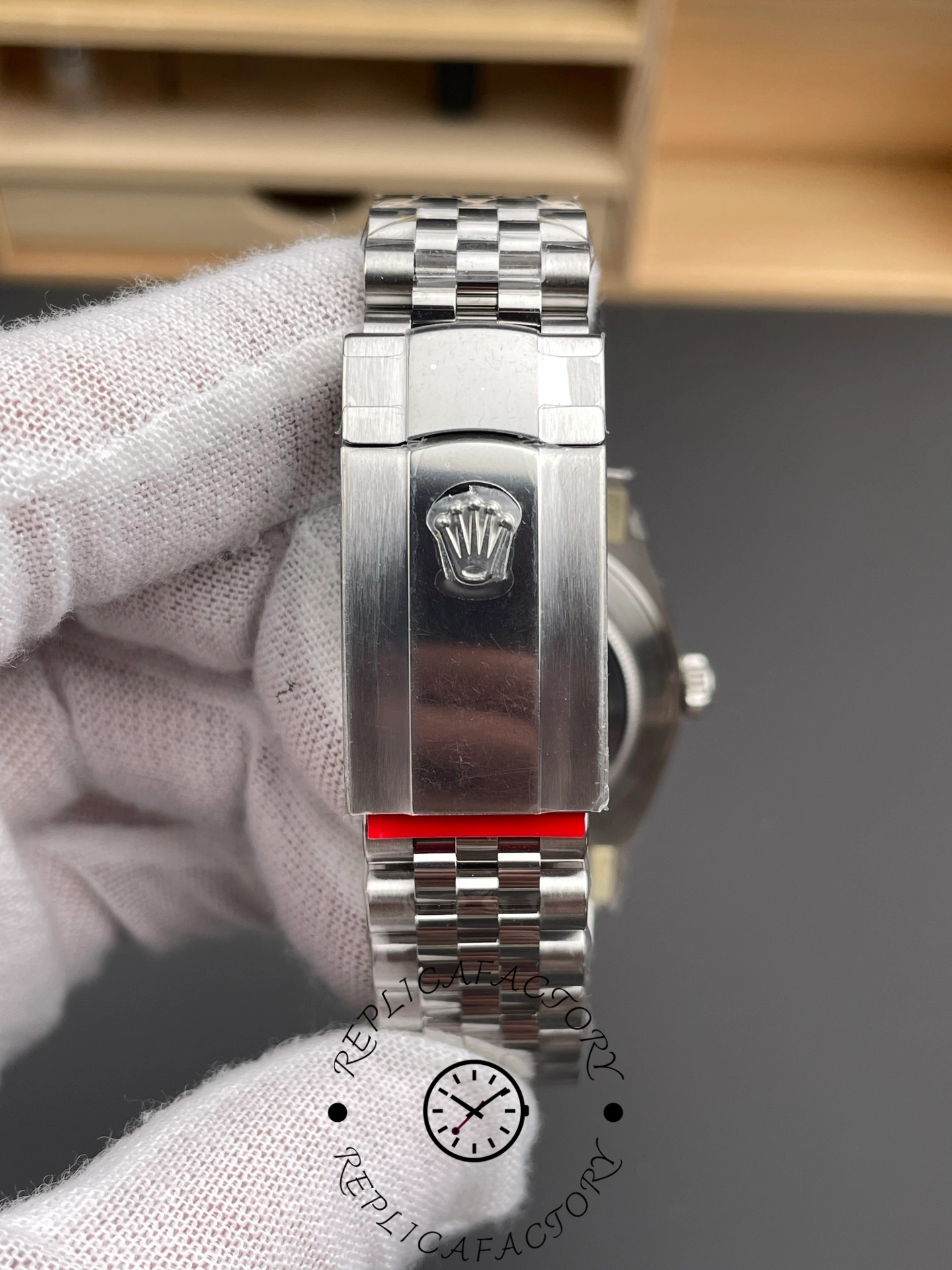 Rolex Datejust 41 Steel White Gold MOP Diamond Dial 126334 Men's Watch