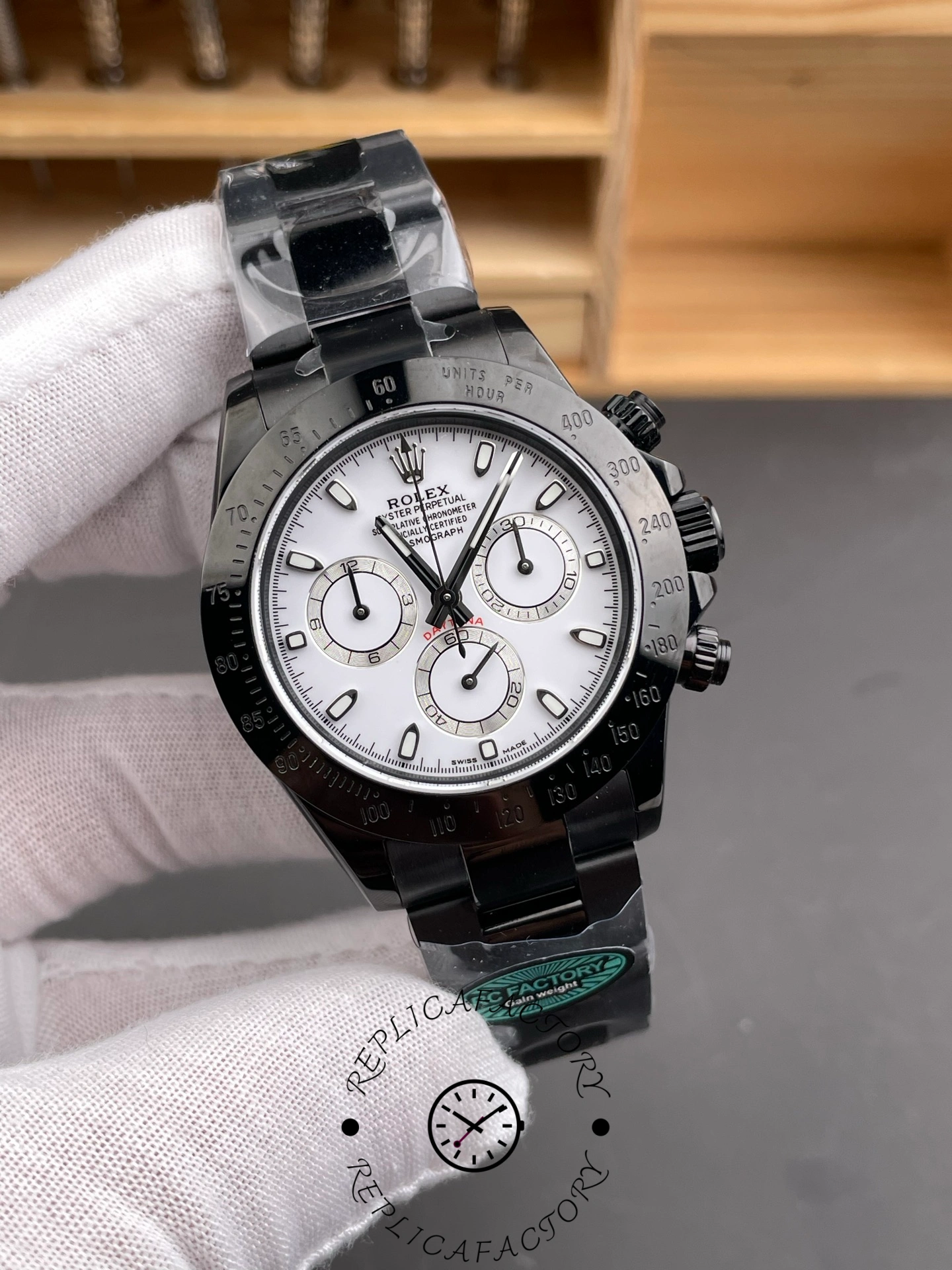 Rolex Cosmograph Daytona 40mm Panda Dial Black Out 116500LN