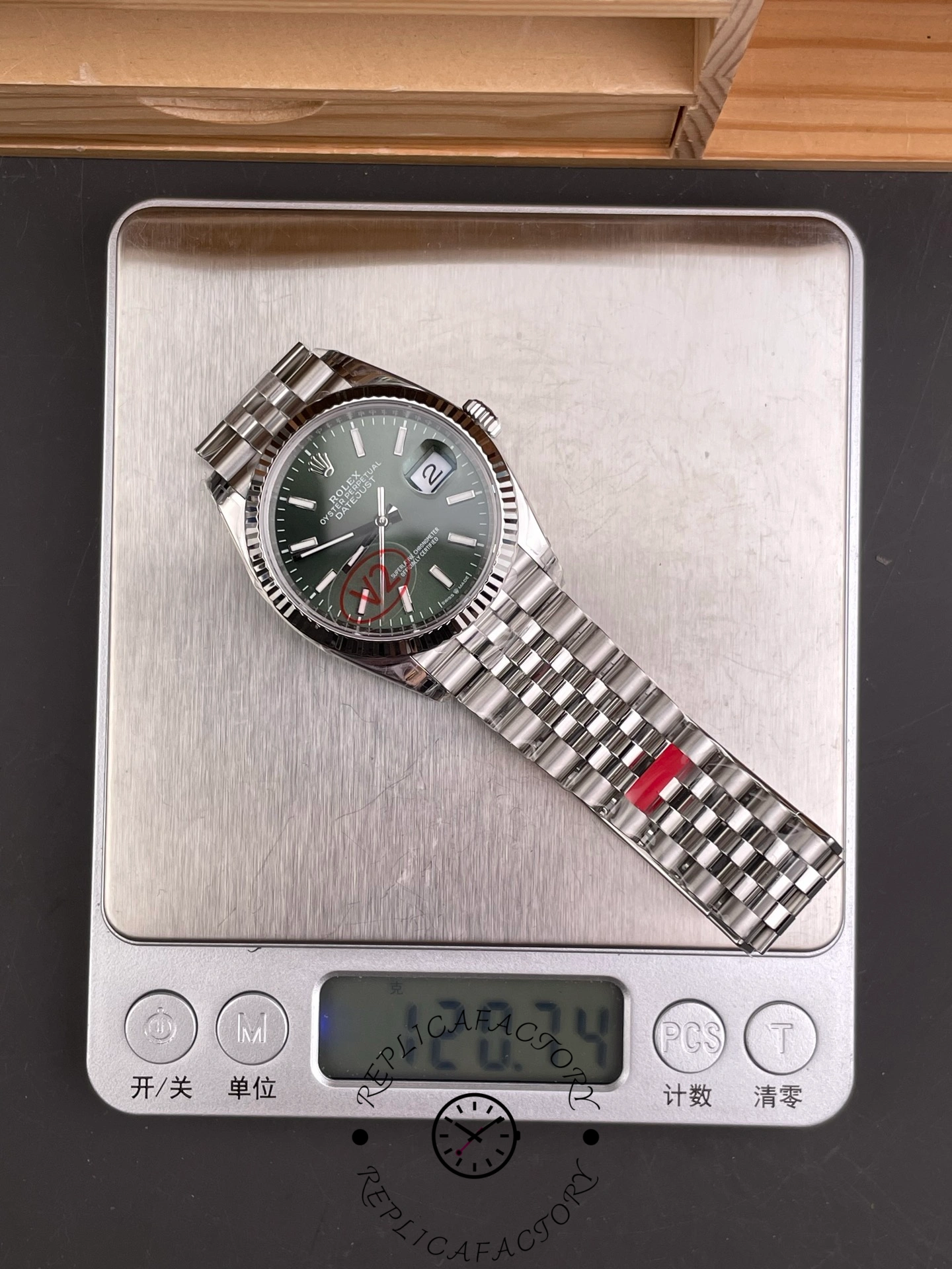 Rolex Datejust 126234 Stainless Steel Mint Green Dial 36MM Unisex Replica Watch