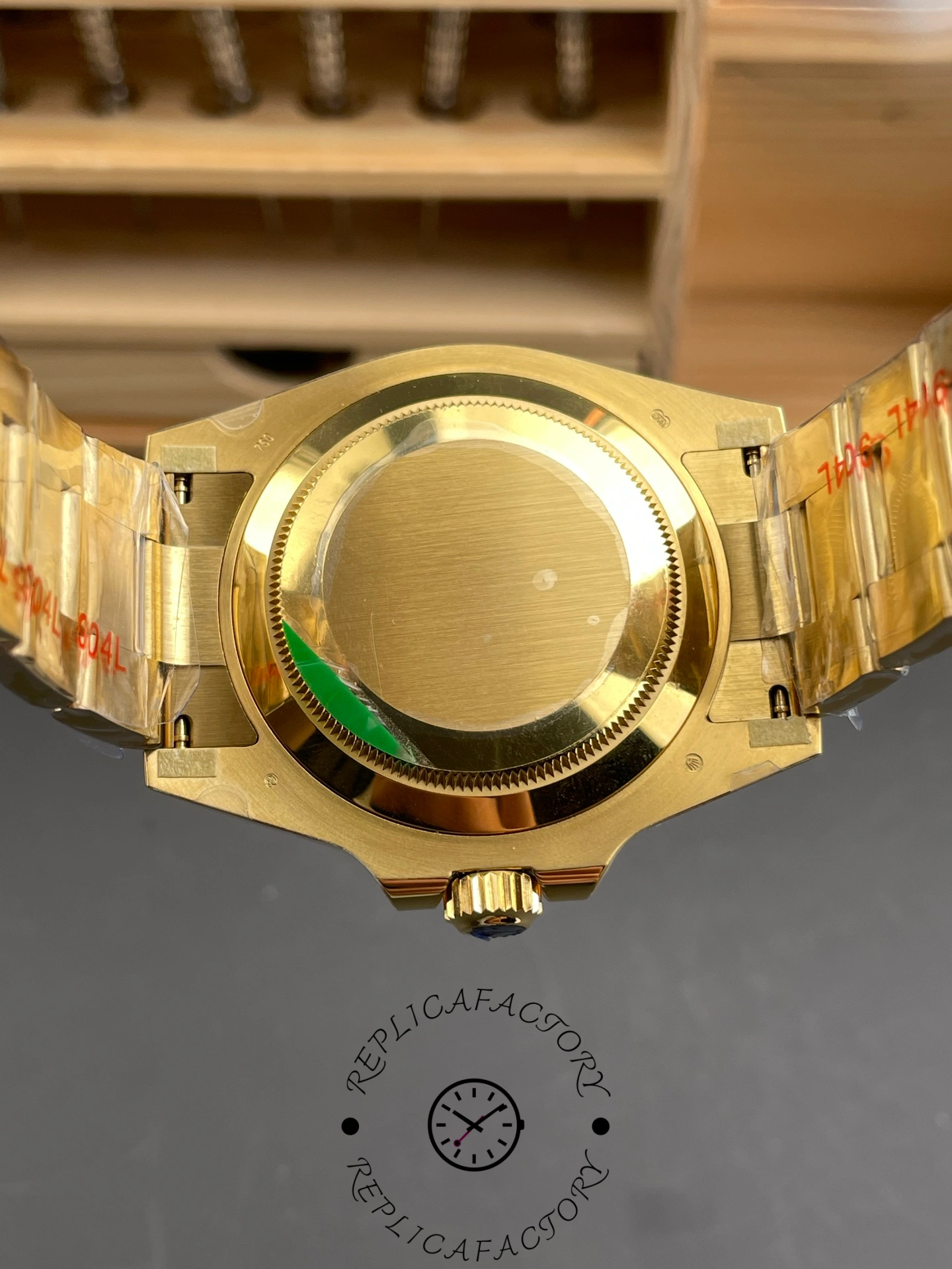 Rolex Submariner 126618LB Yellow Gold Blue Dial 41mm Mens Replica Watch
