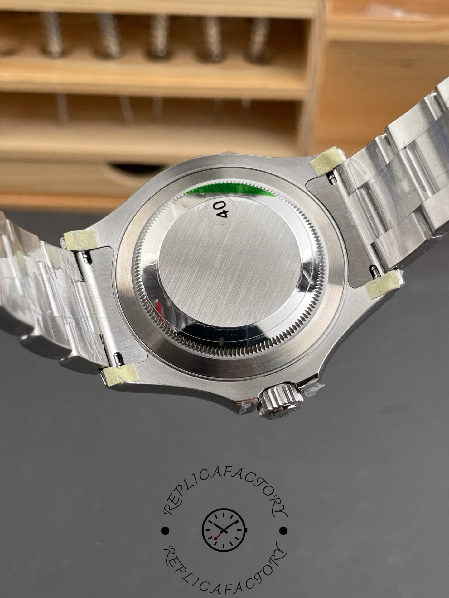 Rolex Yacht-Master 126622-0001 Platinum Bezel Dark Rhodium Grey Dial 40MM Mens Replica Watch
