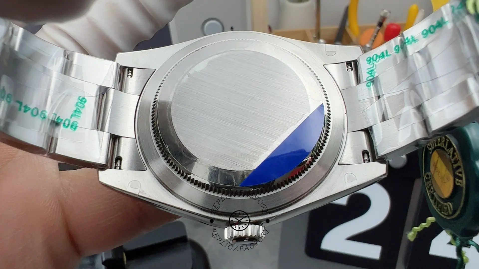 Rolex Sky-Dweller 42 m336934 0005 Stainless Steel Blue Dial Replica Watch