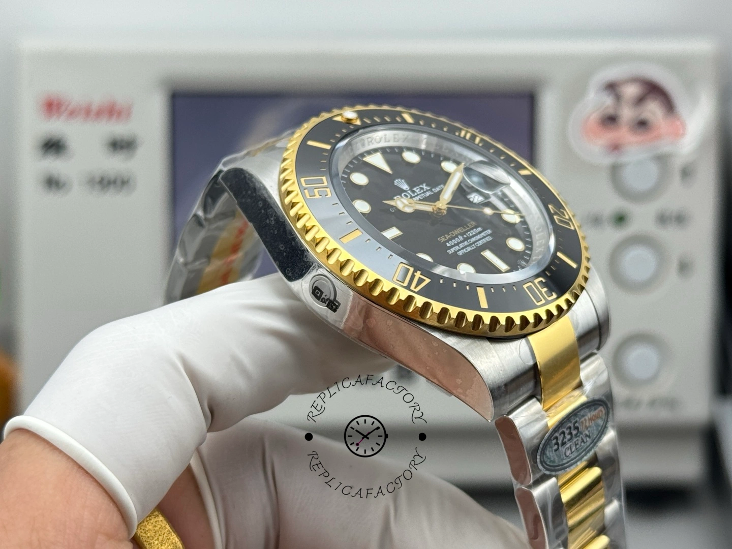 Rolex Sea Dweller Black Dial Oyster Bracelet 126603 0001 Men's Watch