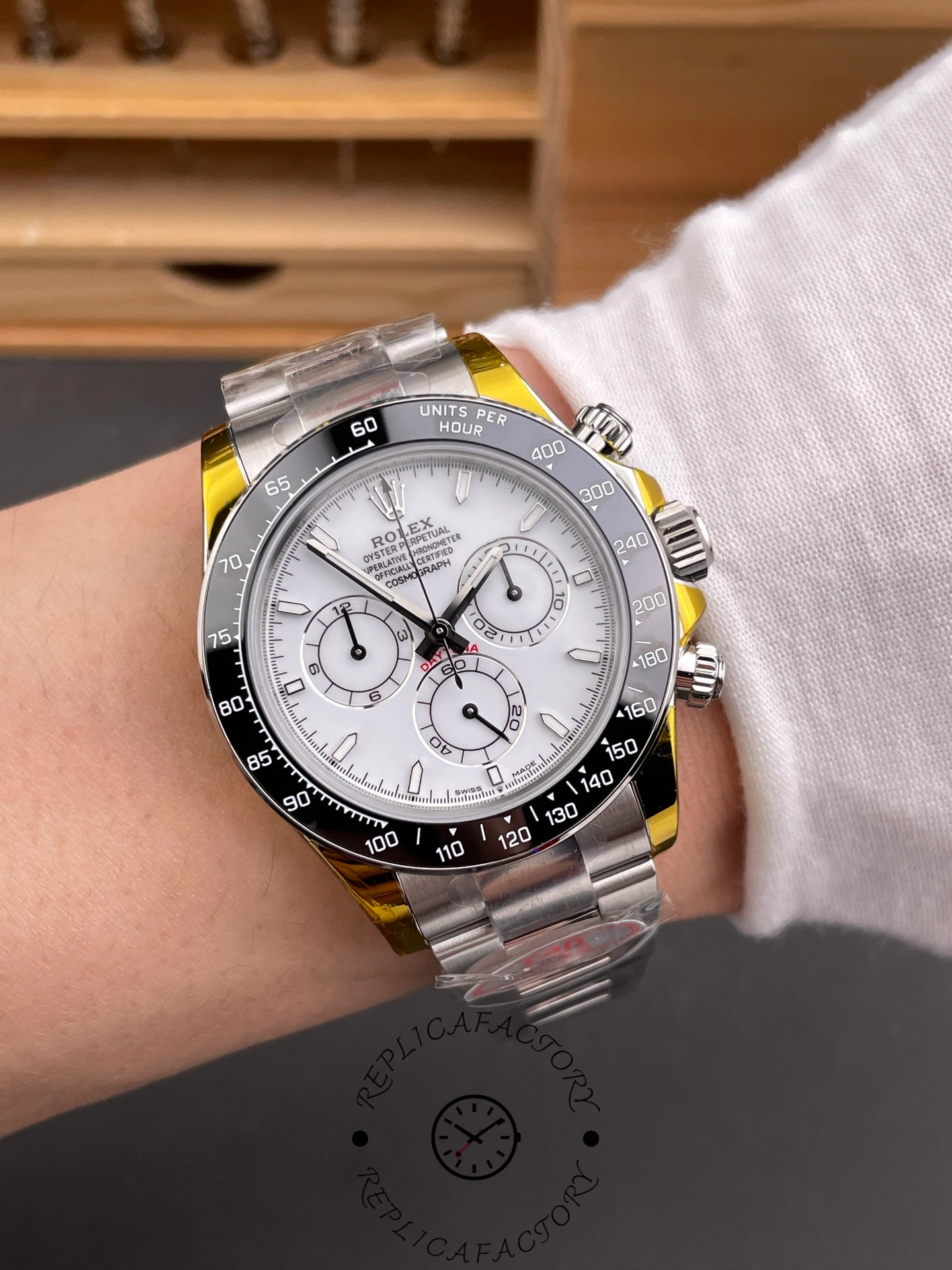 1:1 Rolex Daytona 126502 Platinum Rolesium White Grand Feu Enamel Dial 2026