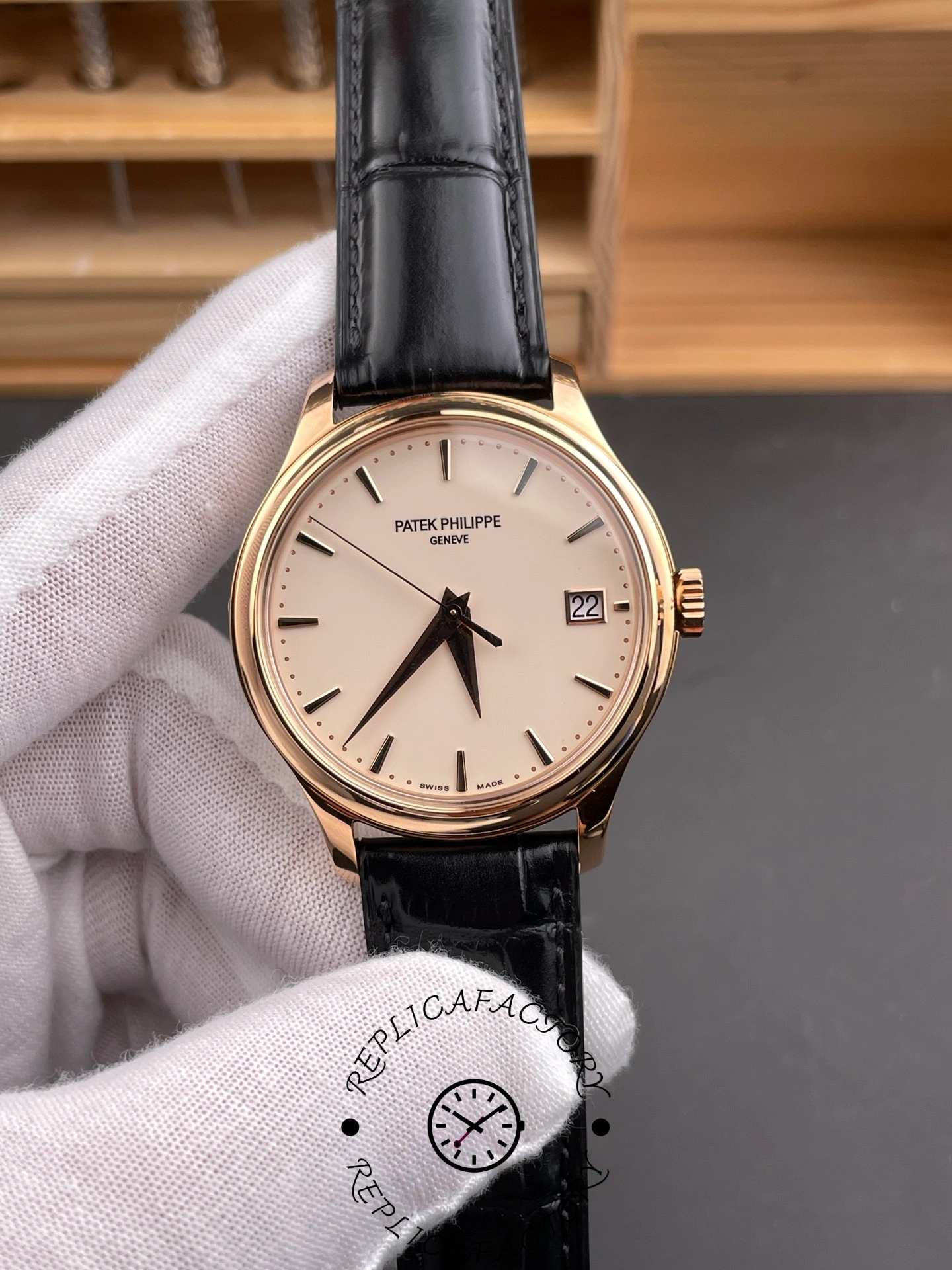 Patek Philippe Calatrava Rose Gold 5227R 001 38mm