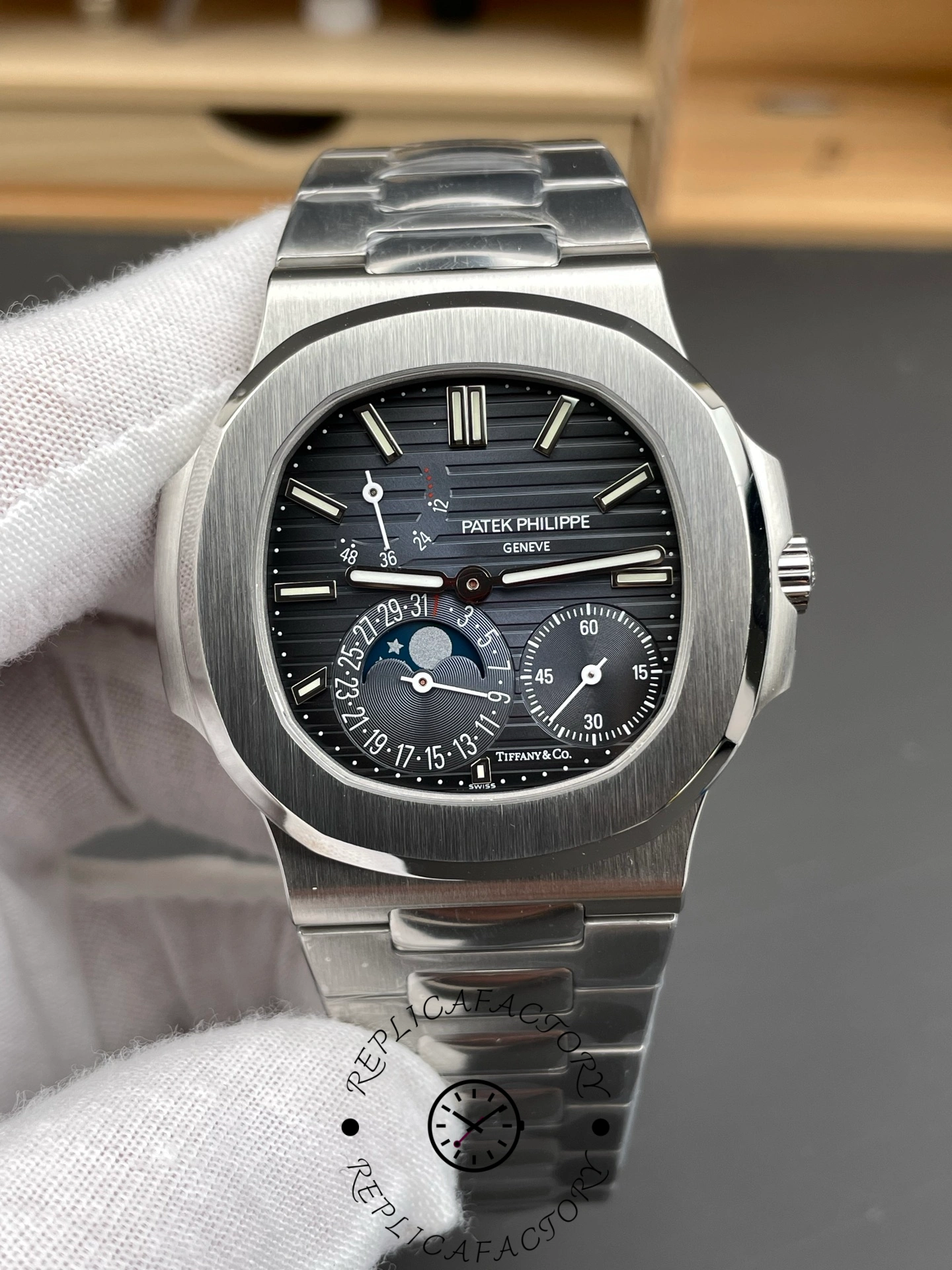 Patek Philippe Nautilus Moon Phase Stainless Steel  5712 1A 001 40mm