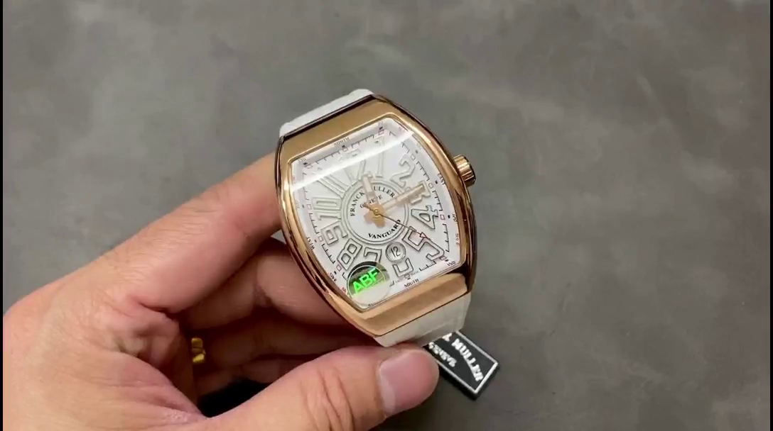 Franck Muller Vanguard Date Rose Gold V 45 SC DT 5N BC - WatchesReplica.is