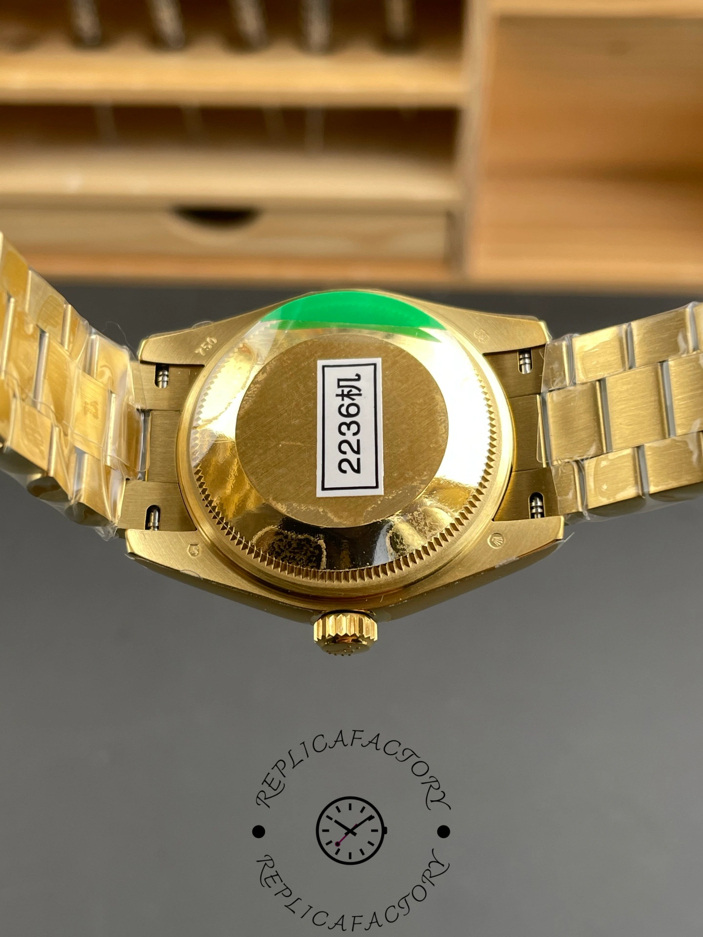 Rolex Datejust 31 Yellow Gold Green Dial m278278 0030 Women's Watch