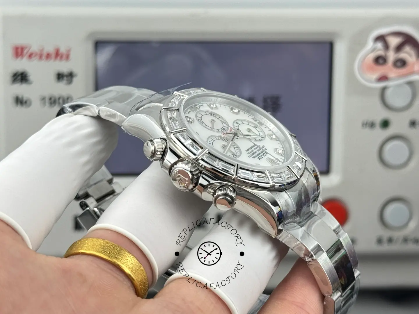 Rolex Daytona 904L Stainless Steel 116589BR 40 MOP Dial 1:1 Clone