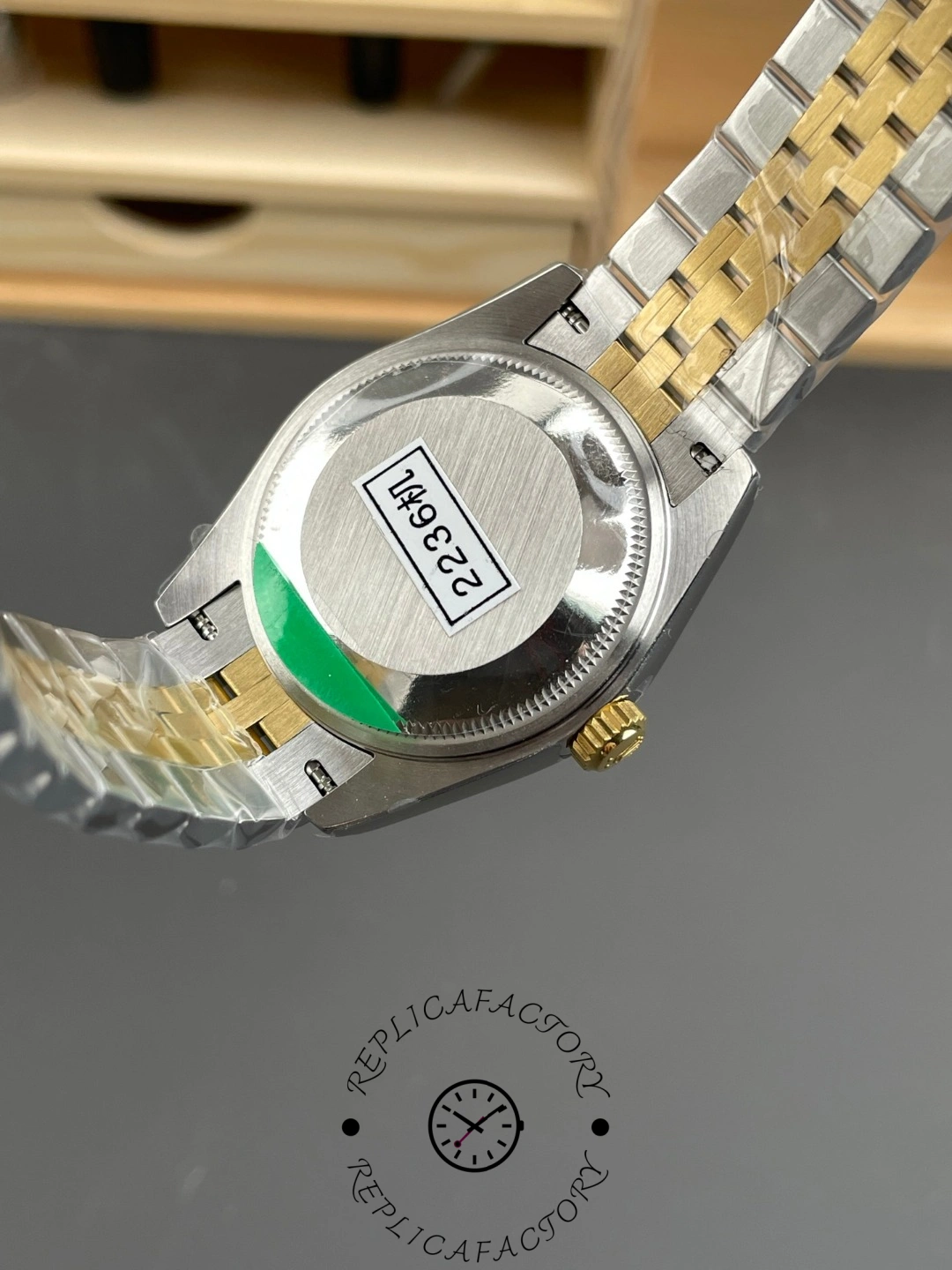 Rolex Datejust 31mm Stainless Steel and Yellow Gold 278273 0030 Green Jubilee
