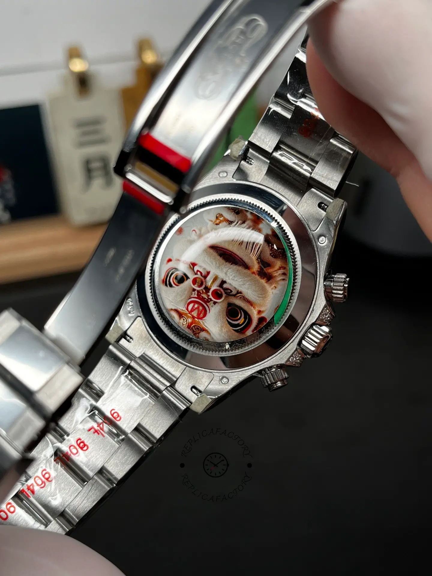 Rolex Daytona Replica 126599TSA Silver Sheen Obsidian Dial 40 Sapphire Bezel