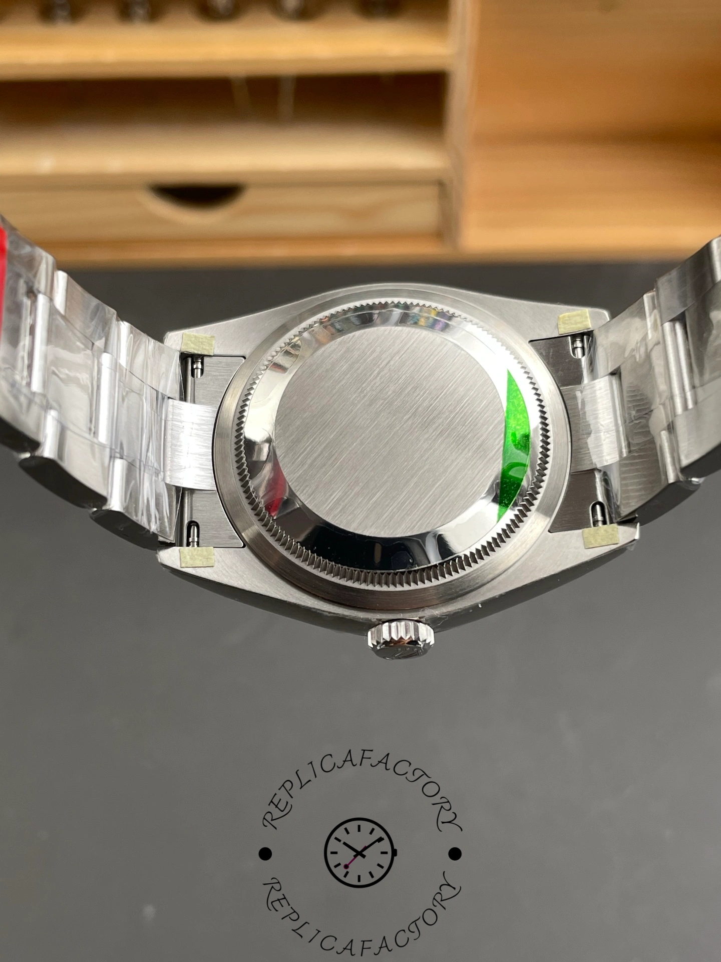 Rolex Datejust 126200 Green Index Dial Stainless steel 36MM Unisex Replica Watch