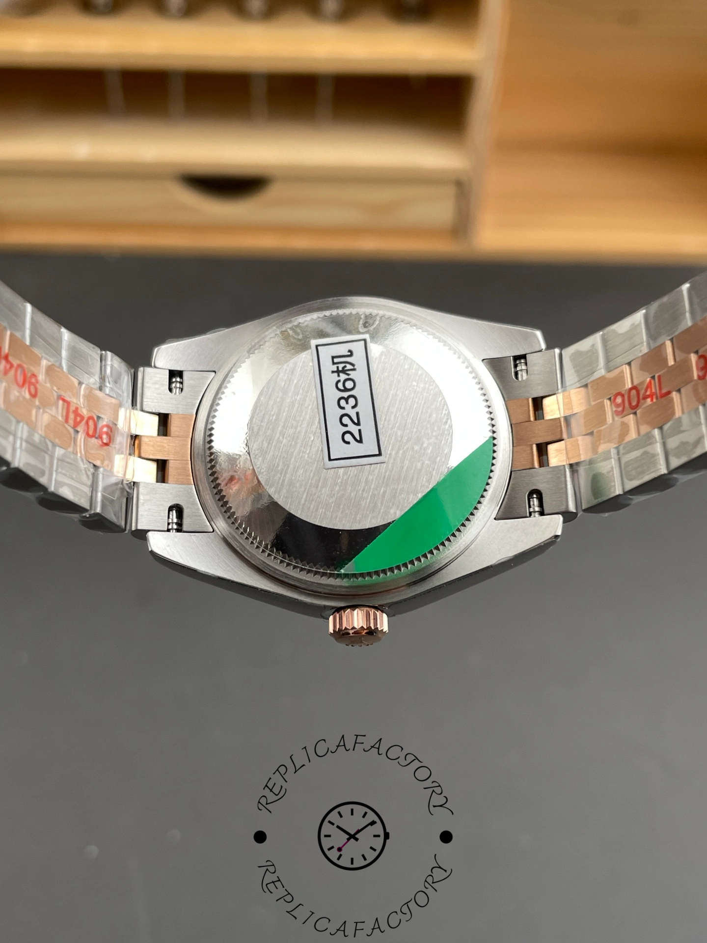 Rolex Datejust 31mm Stainless Steel and Rose Gold m278271 0010 Rose Index Jubilee ladies watch
