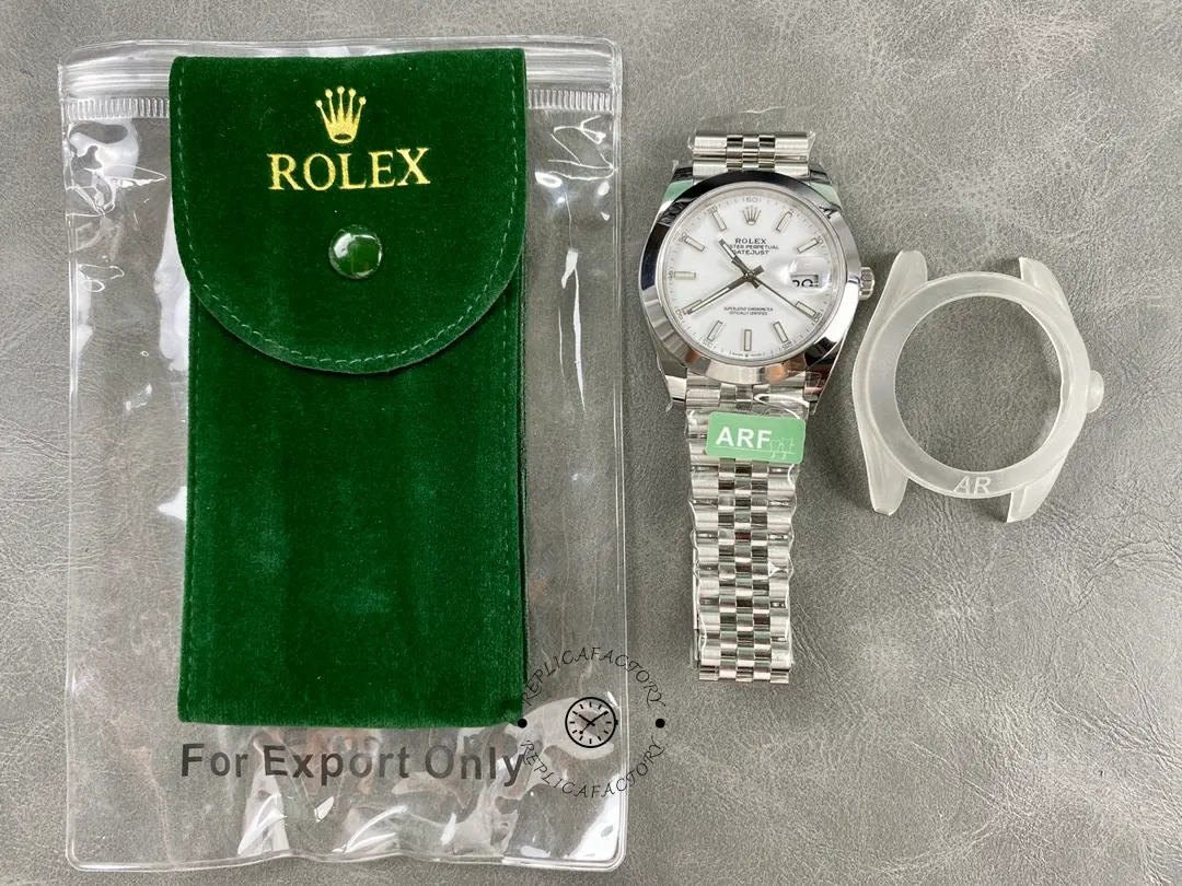 Rolex Datejust 41mm Stainless Steel 126300 0006 White Index Jubilee