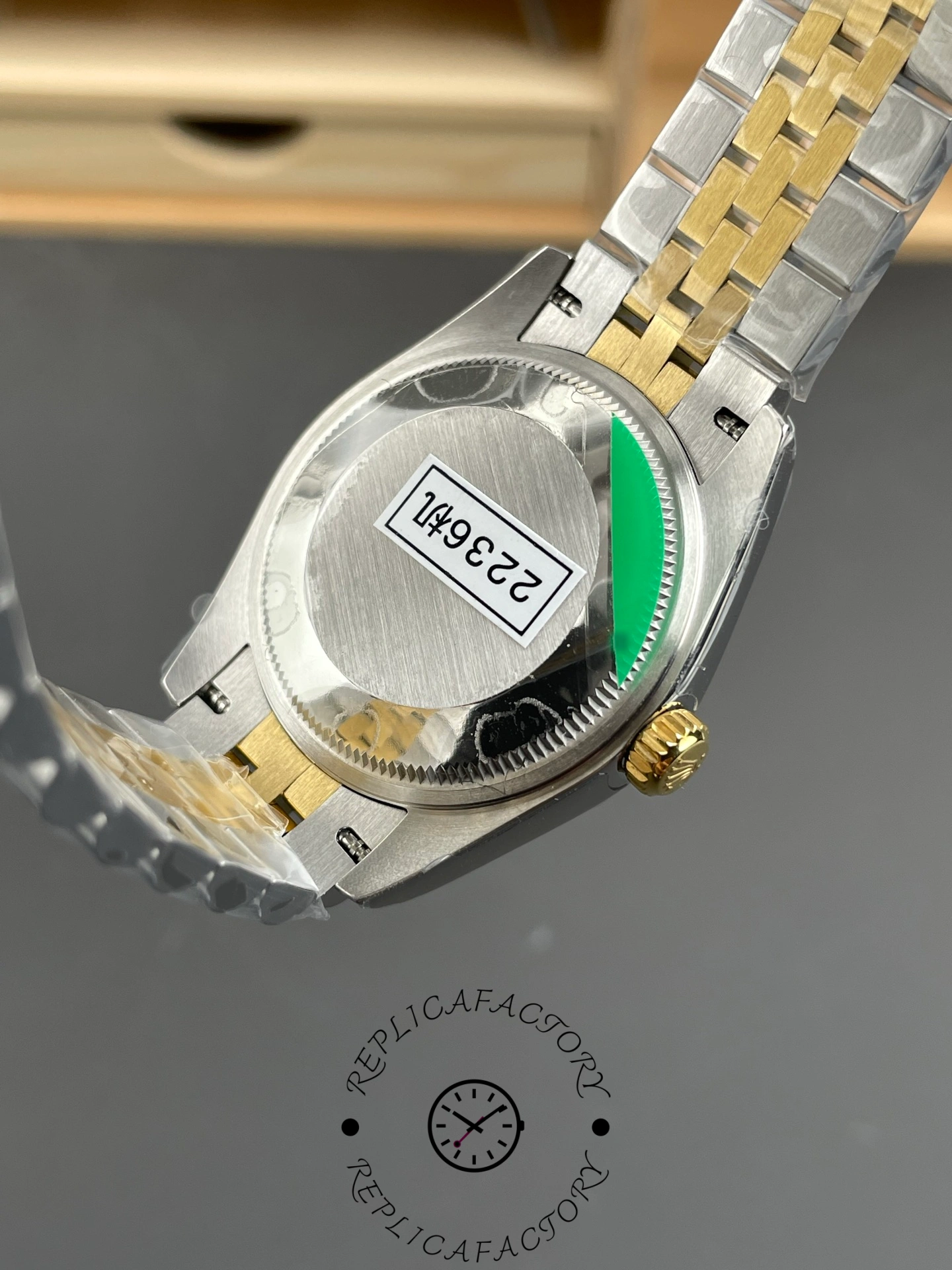 Rolex Datejust 31mm Stainless Steel and Yellow Gold 278273 0016 Green VI Roman Jubilee