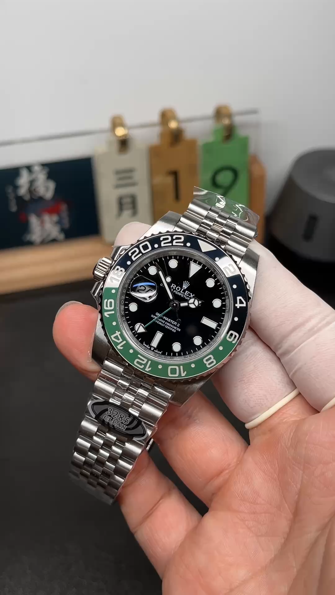 Rolex GMT-Master II 126720VTNR Black Dial Stainless steel 40MM Mens Replica Watch