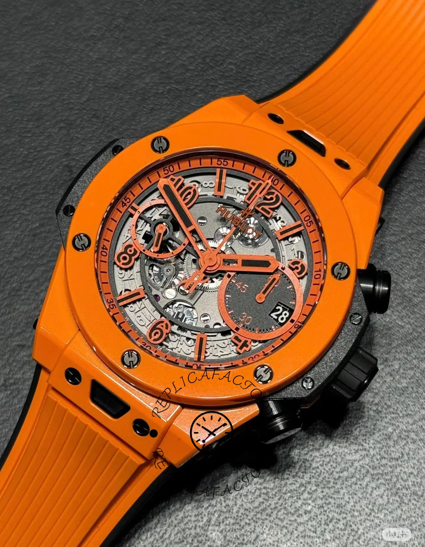 Hublot Big Bang Unico Orange Ceramic 42mm 441.CU.5910.RX