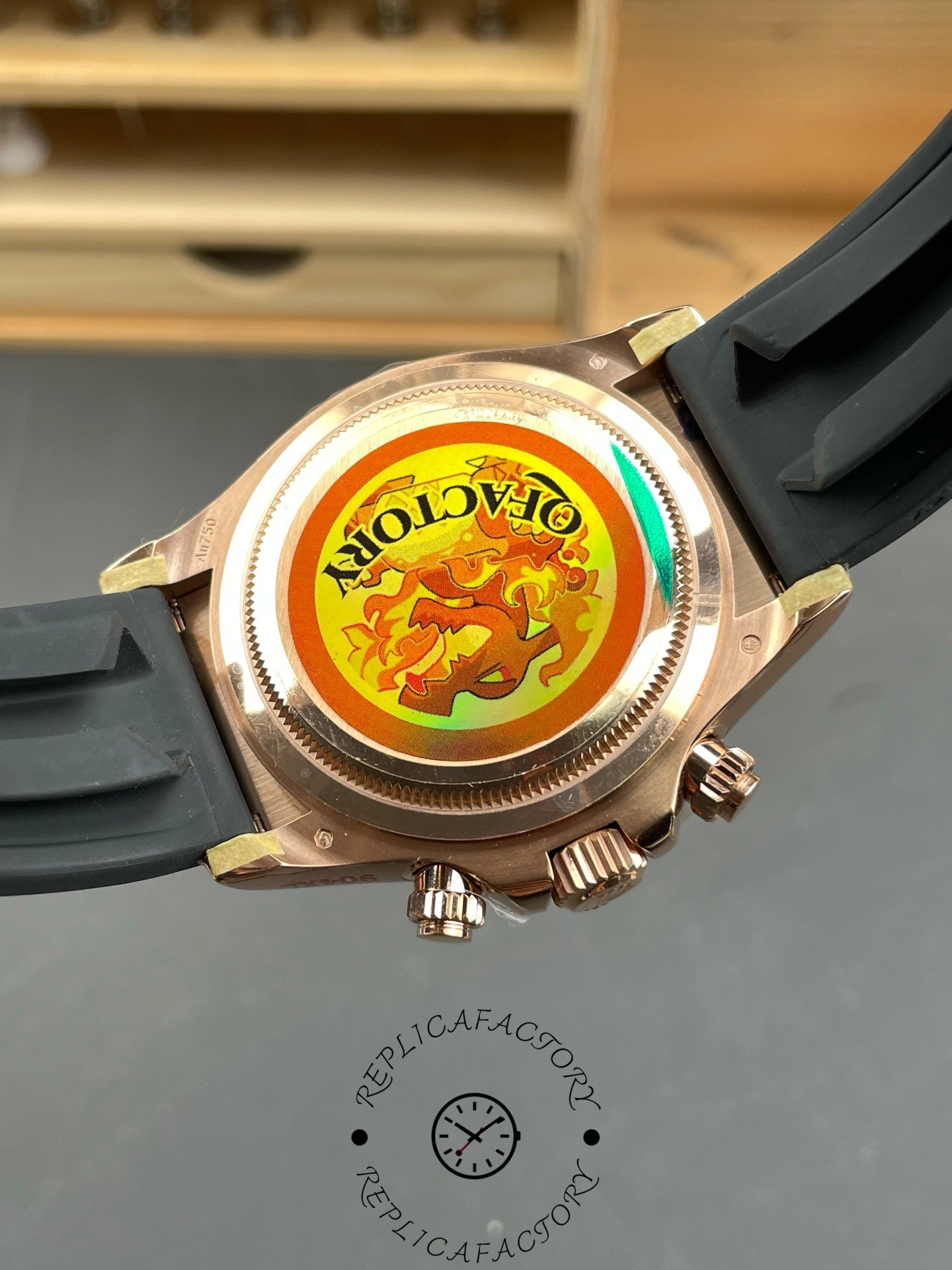 Rolex Daytona 126515LN 0006 Sundust 40mm Everose Gold Oysterflex