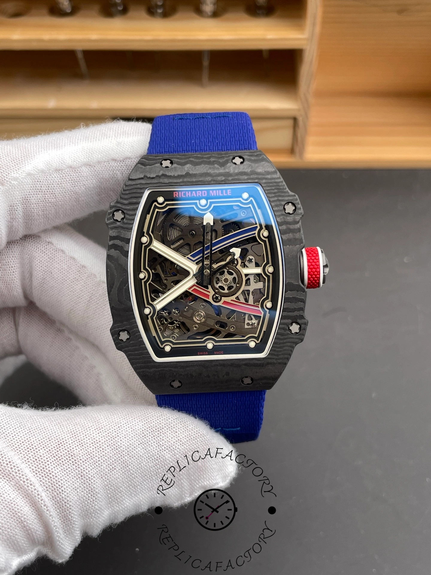 Richard Mille RM 67-02 Automatic Sebastian Ogier Black Blue