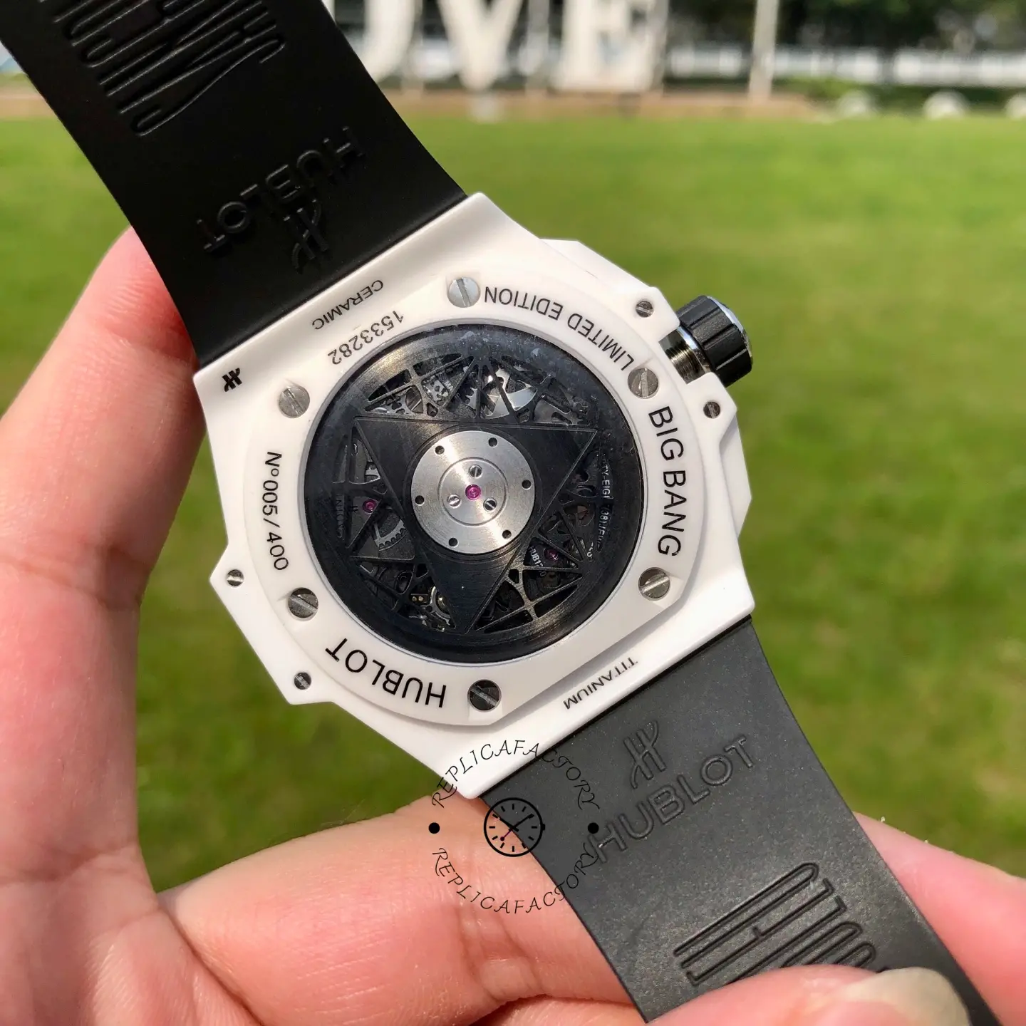 Replica Hublot Big Bang Sang Bleu 418.HX.2001.RX.MXM21 Automatic Ceramic
