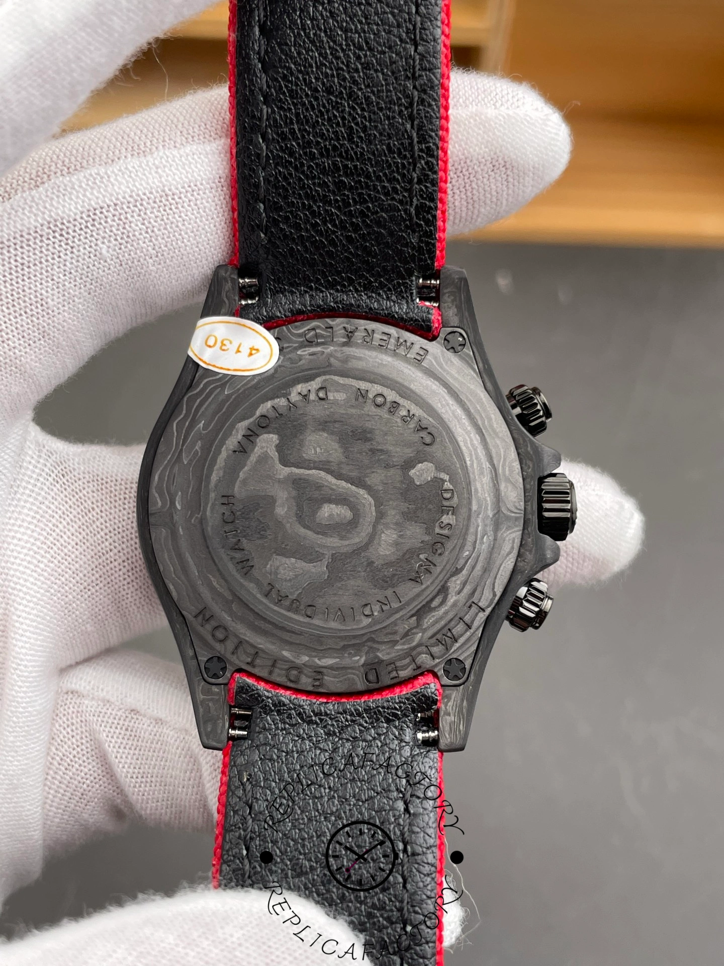 Rolex Daytona Diw Black Carbon Lucky Player (casino) 40mm Oyster