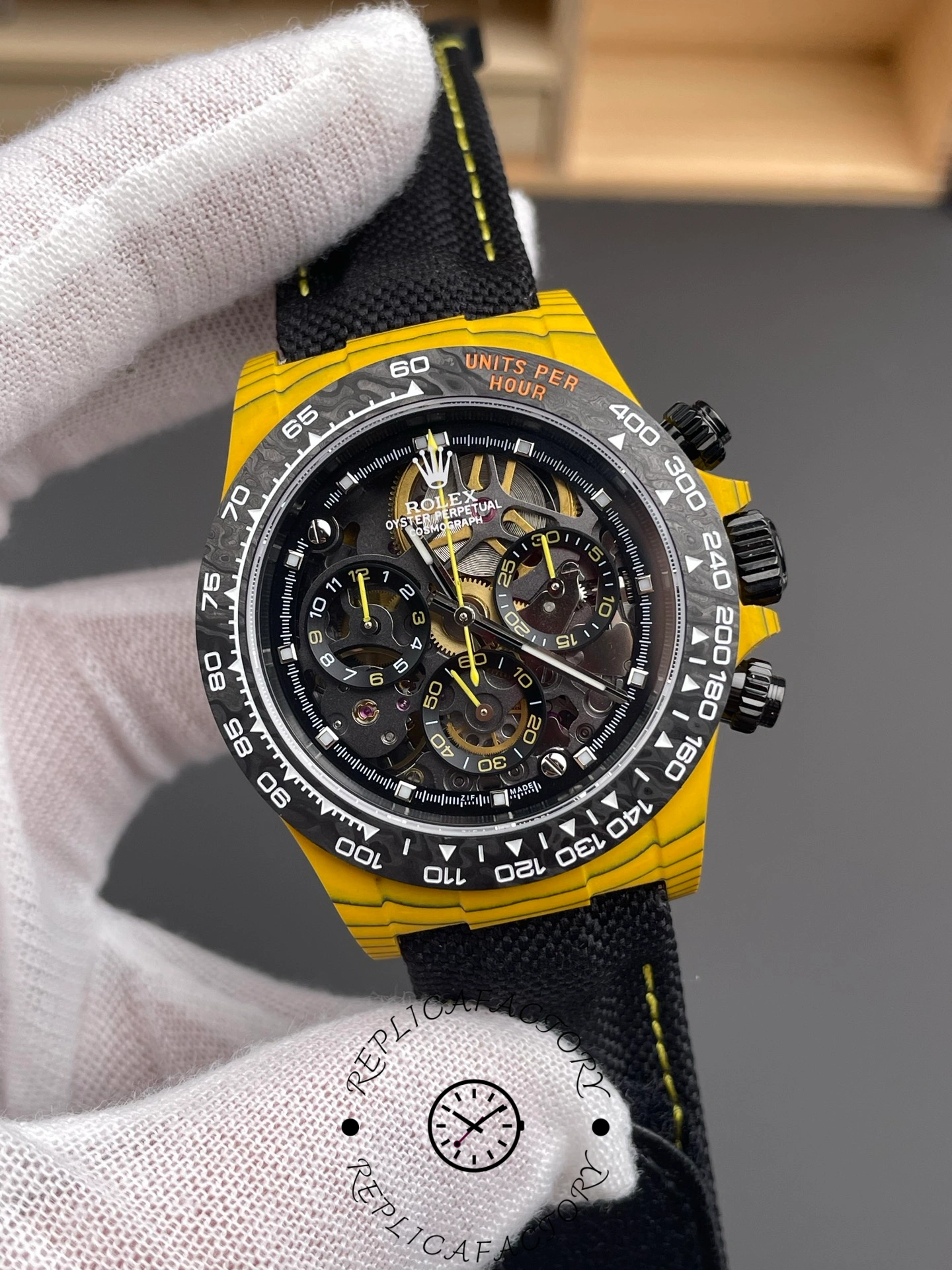 Rolex Daytona 4130 DIW Skeleton Carbon Fiber Edition