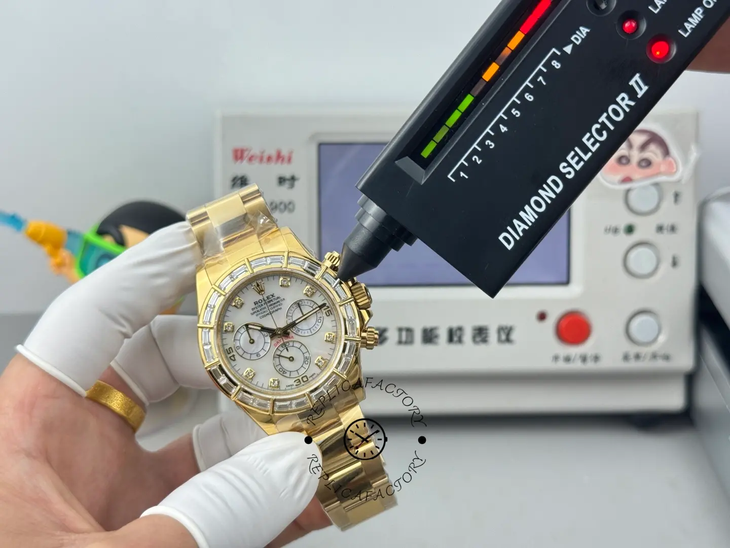 1:1 Clone Rolex Daytona MOP Dial 116568BR 40mm Men's Watch