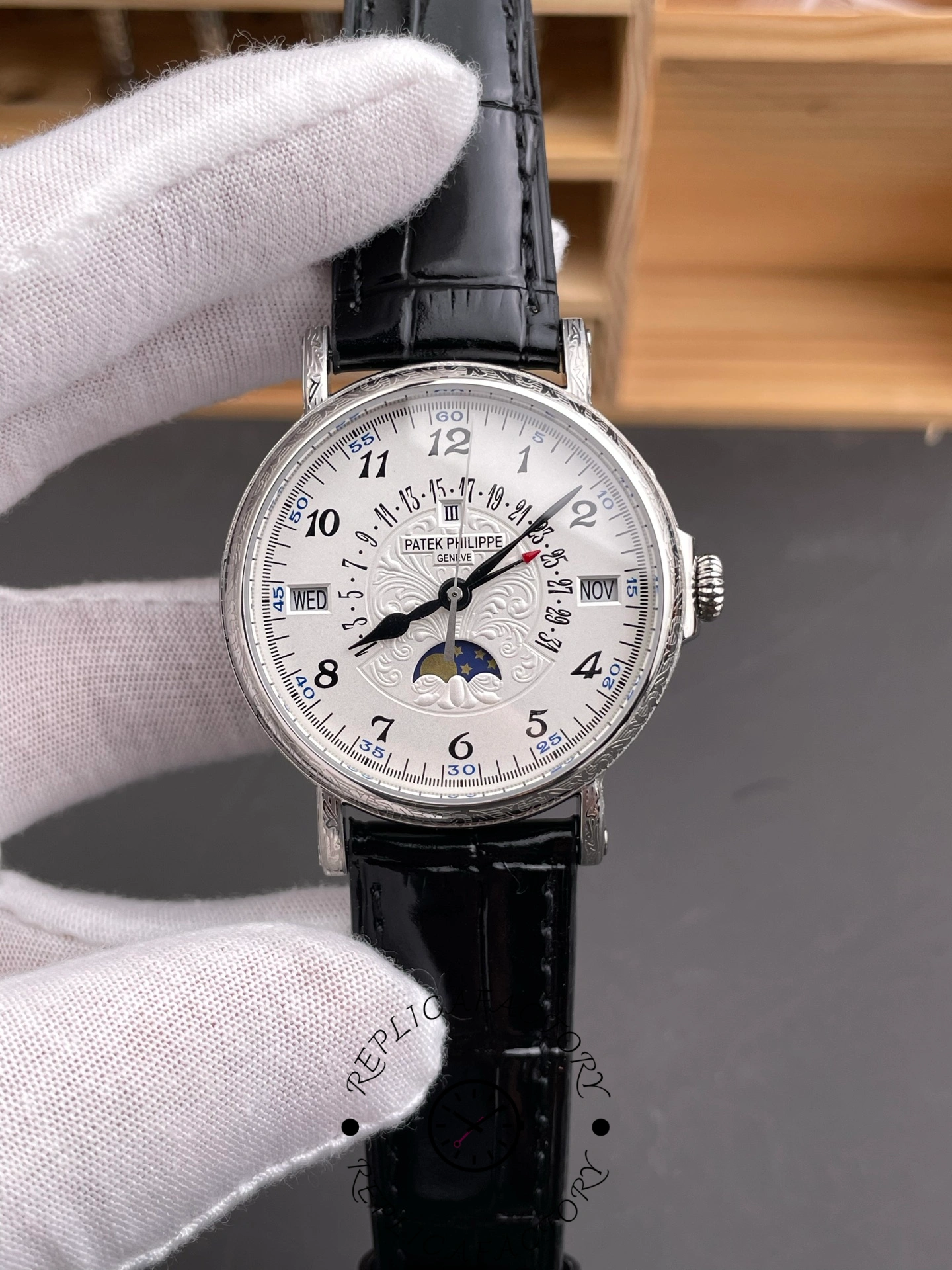 Patek Philippe Grand Complications 5160 500G 001 38mm Unisex Replica Watch