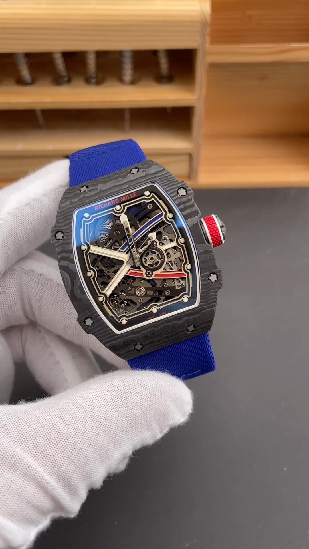 Richard Mille RM 67-02 Automatic Sebastian Ogier Black Blue