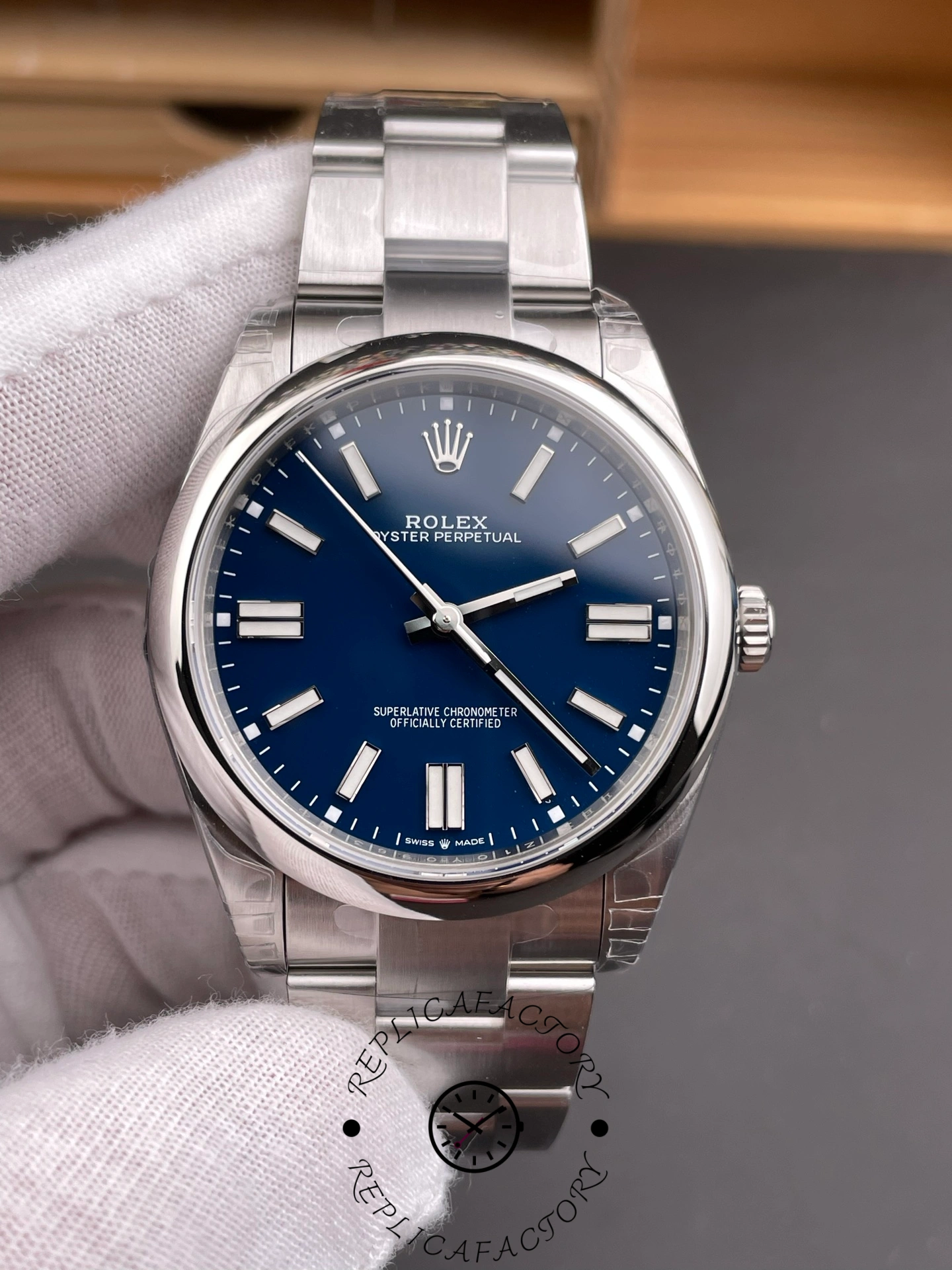 Rolex Oyster Perpetual 41 Oystersteel 124300 0003 Mens Watch