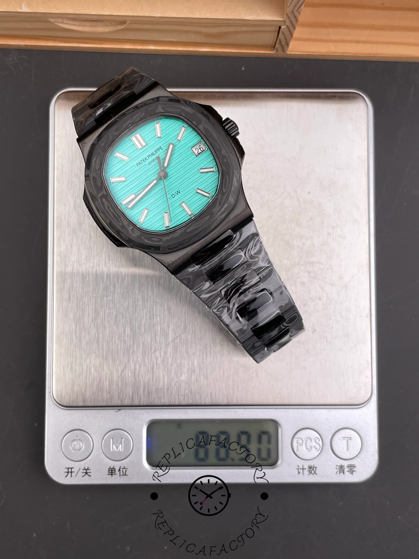 Patek Philippe Nautilus 5711 AET Green Dial Black Ceramic 40mm Men's Watch