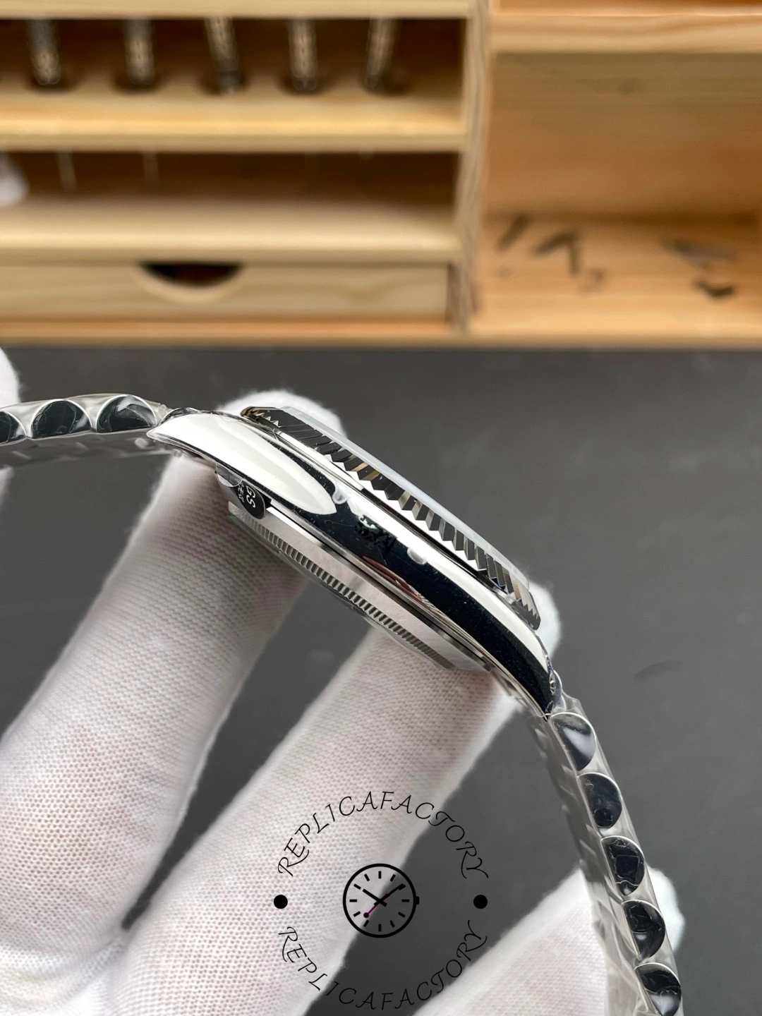 Rolex Day Date 36 White Dial Platinum President Bracelet m128236 0017