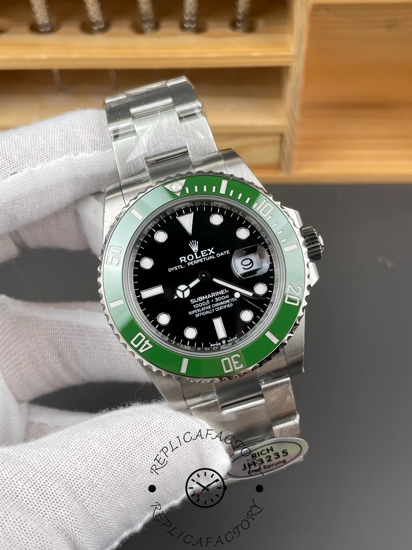Rolex Submariner 126610LV Green Bezel Black Dial 41mm Mens Watch