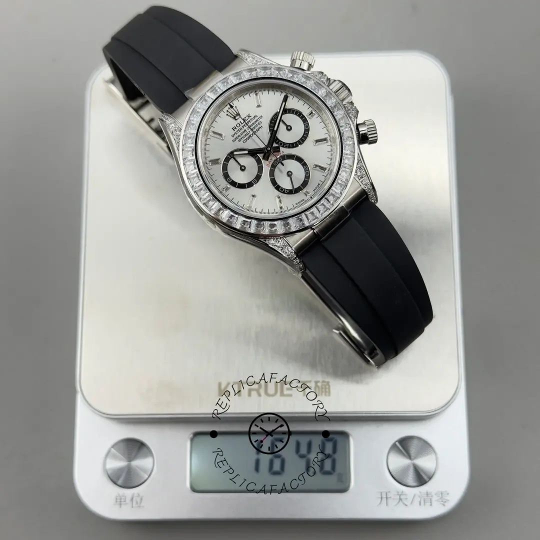 Rolex Cosmograph Daytona White Gold 126539TBR-0002 Oysterflex 40MM