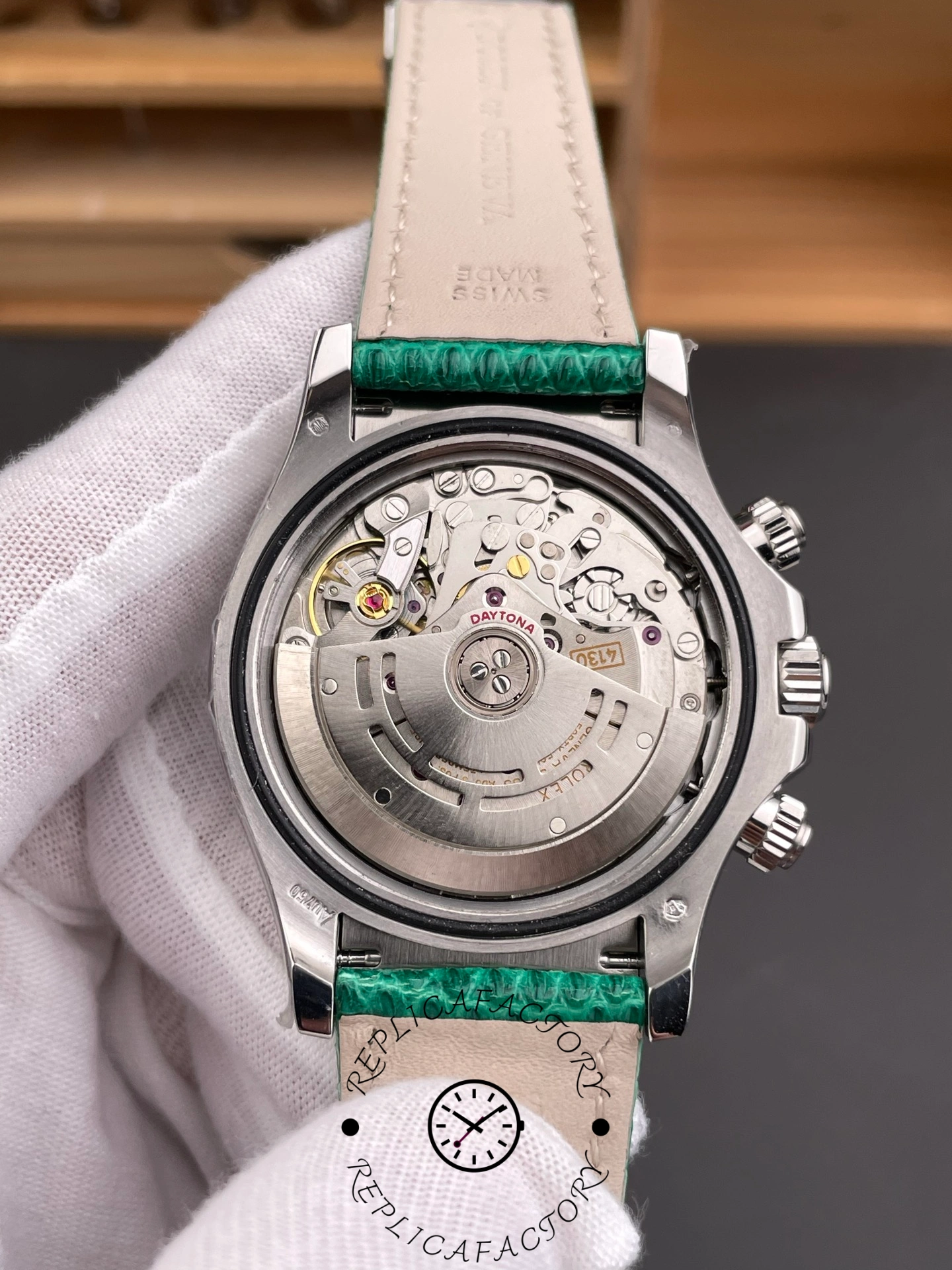Rolex Daytona 116509 Beach Green Dial 40mm White Gold