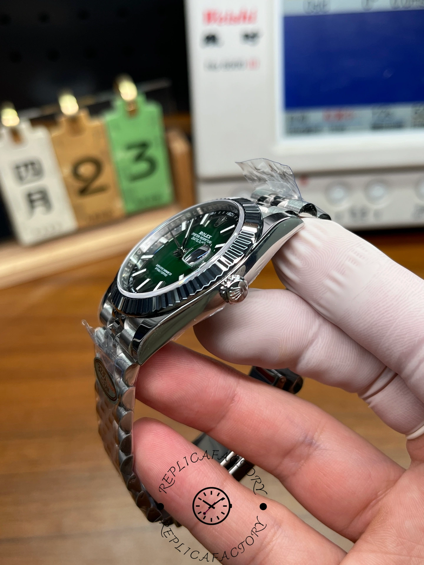 Rolex Datejust 126334 41mm Green Gradient Dial 1:1 Clone 2026