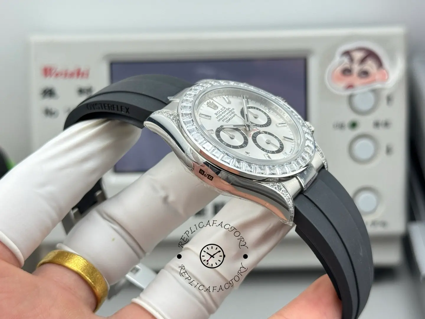 Rolex Cosmograph Daytona White Gold 126539TBR-0002 Oysterflex 40MM