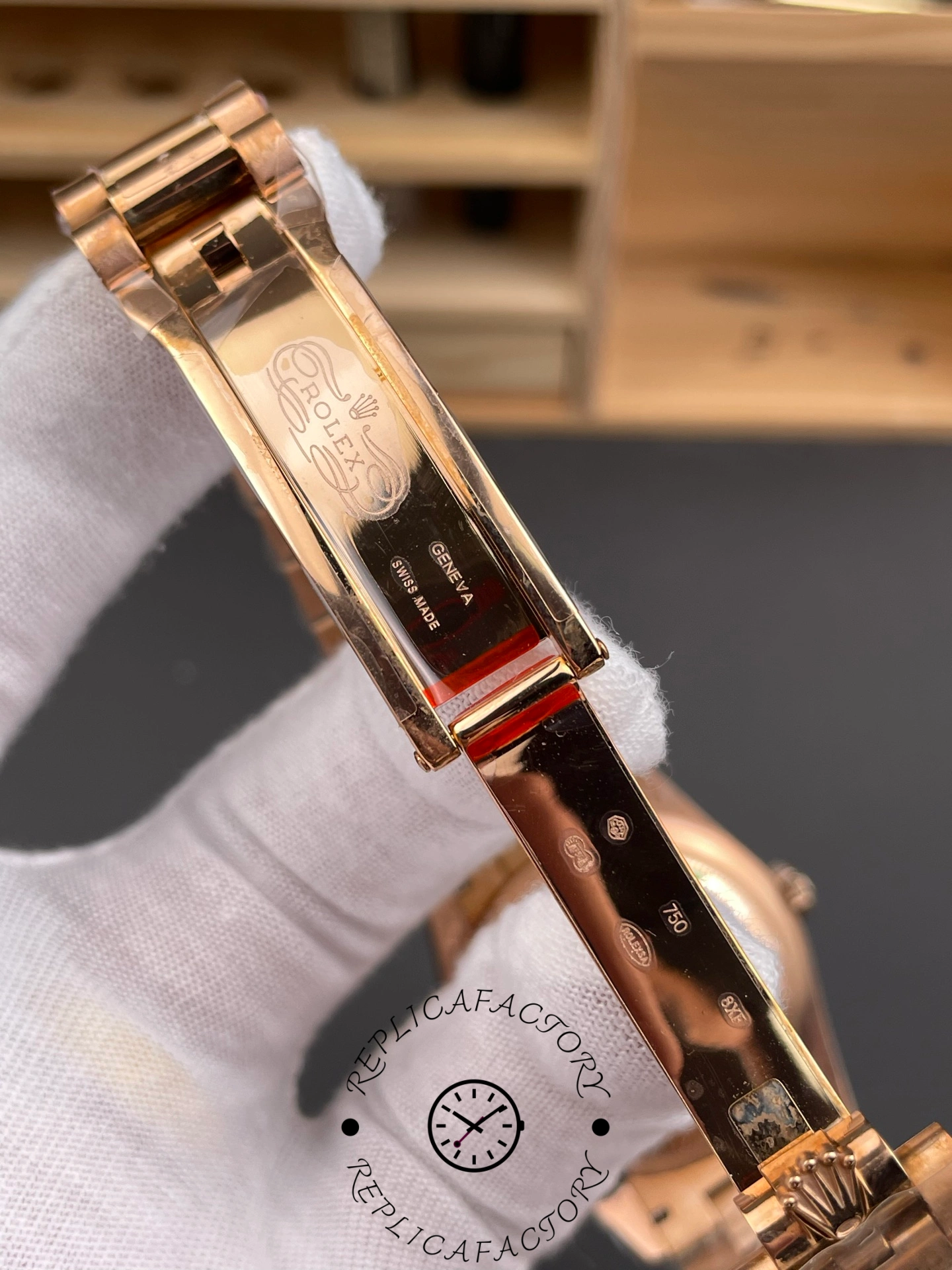 Rolex Day-Date 36 President Slate Diamond Dial m128235-0050