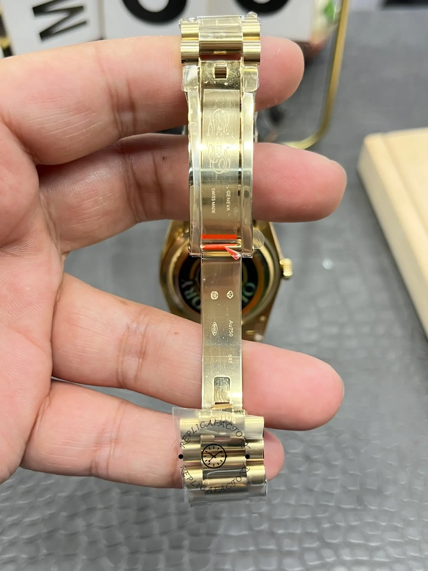 Rolex Day-Date 18038 36mm President Men's Onyx Dial Watch 1:1 Clone