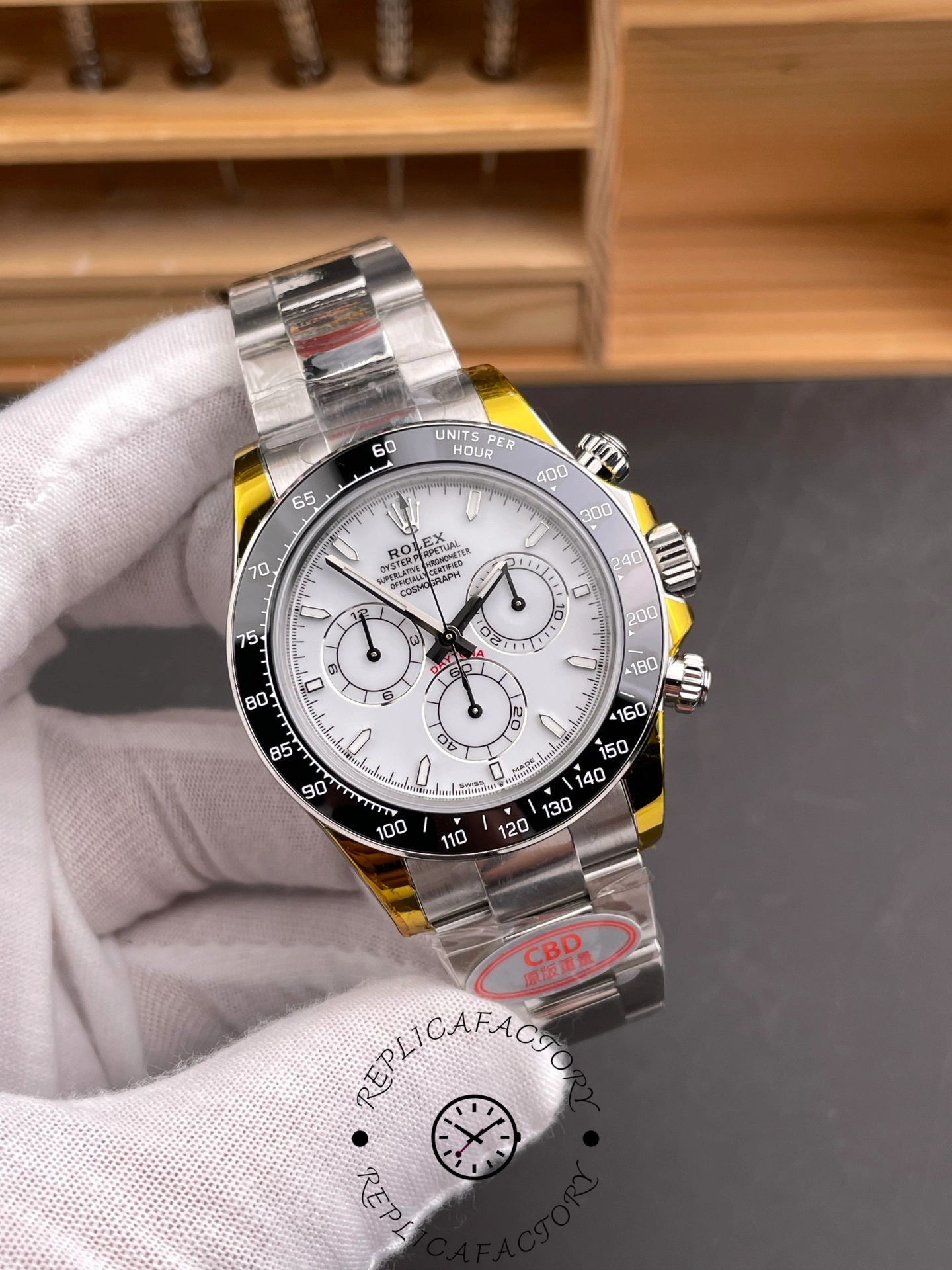 1:1 Rolex Daytona 126502 Platinum Rolesium White Grand Feu Enamel Dial 2026