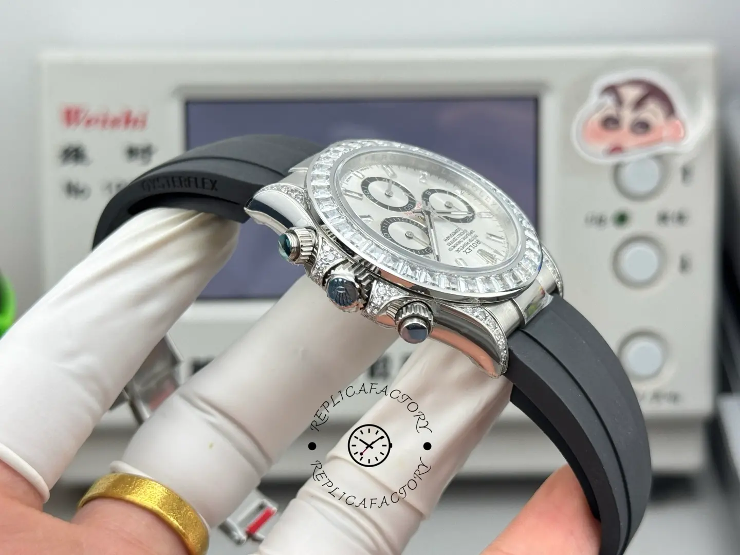 Rolex Cosmograph Daytona White Gold 126539TBR-0002 Oysterflex 40MM