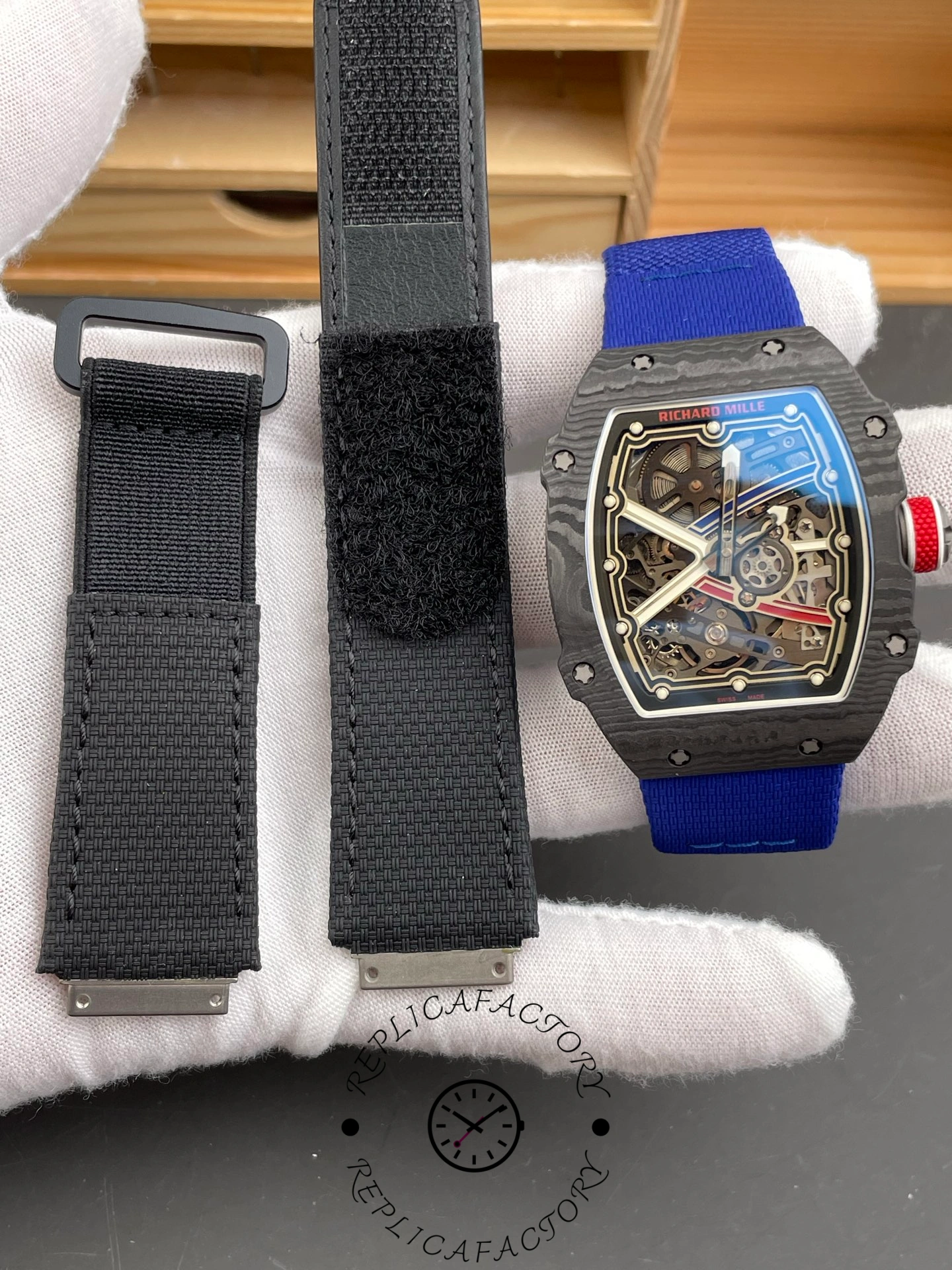 Richard Mille RM 67-02 Automatic Sebastian Ogier Black Blue